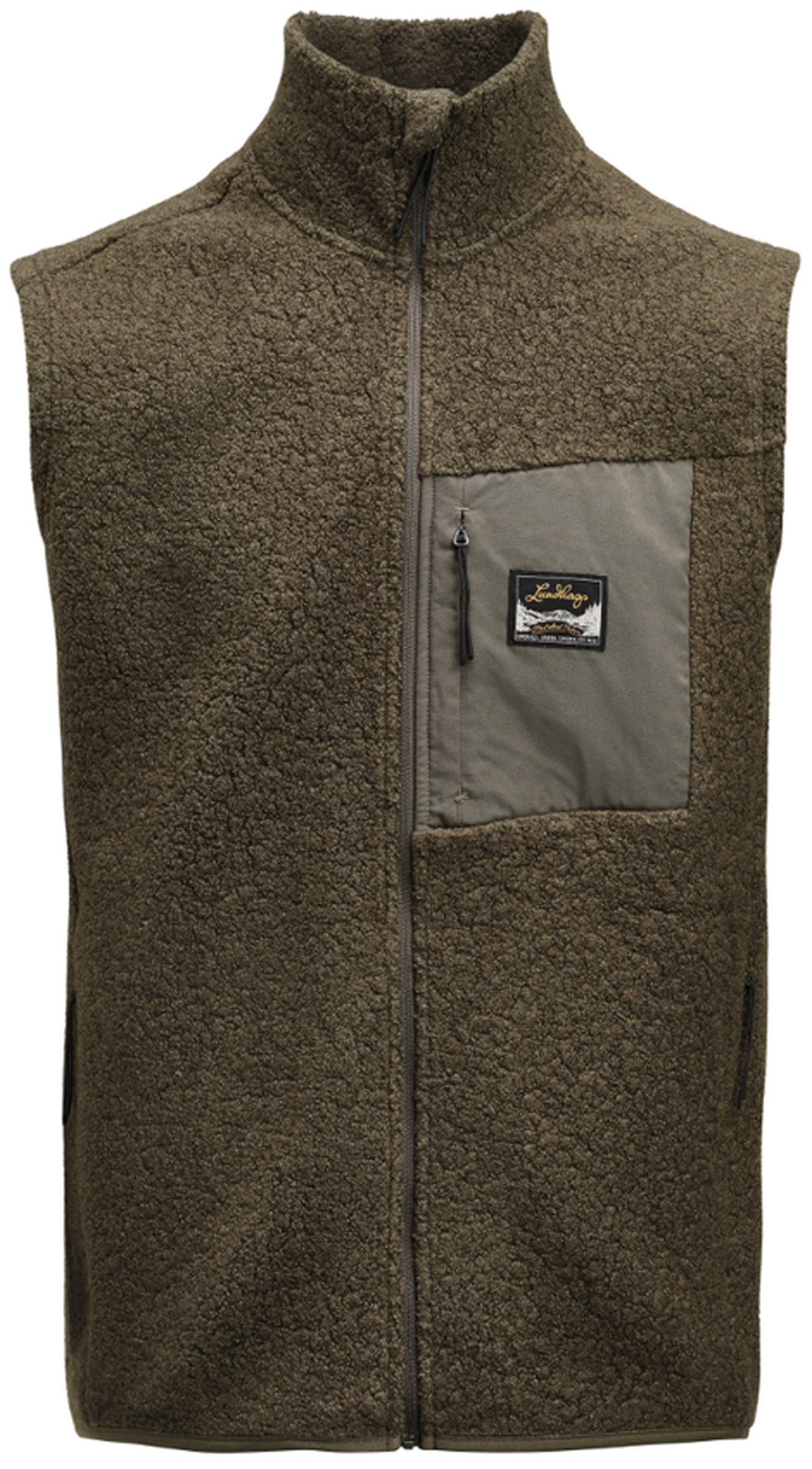 Flok Wool Pile Vest Lundhags brands