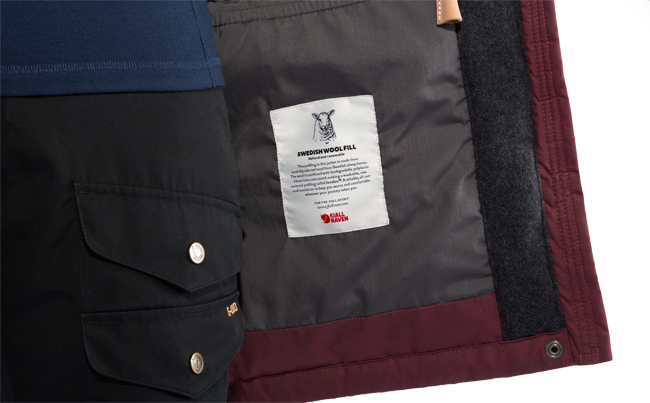 Singi Wool Padded Parka Dame