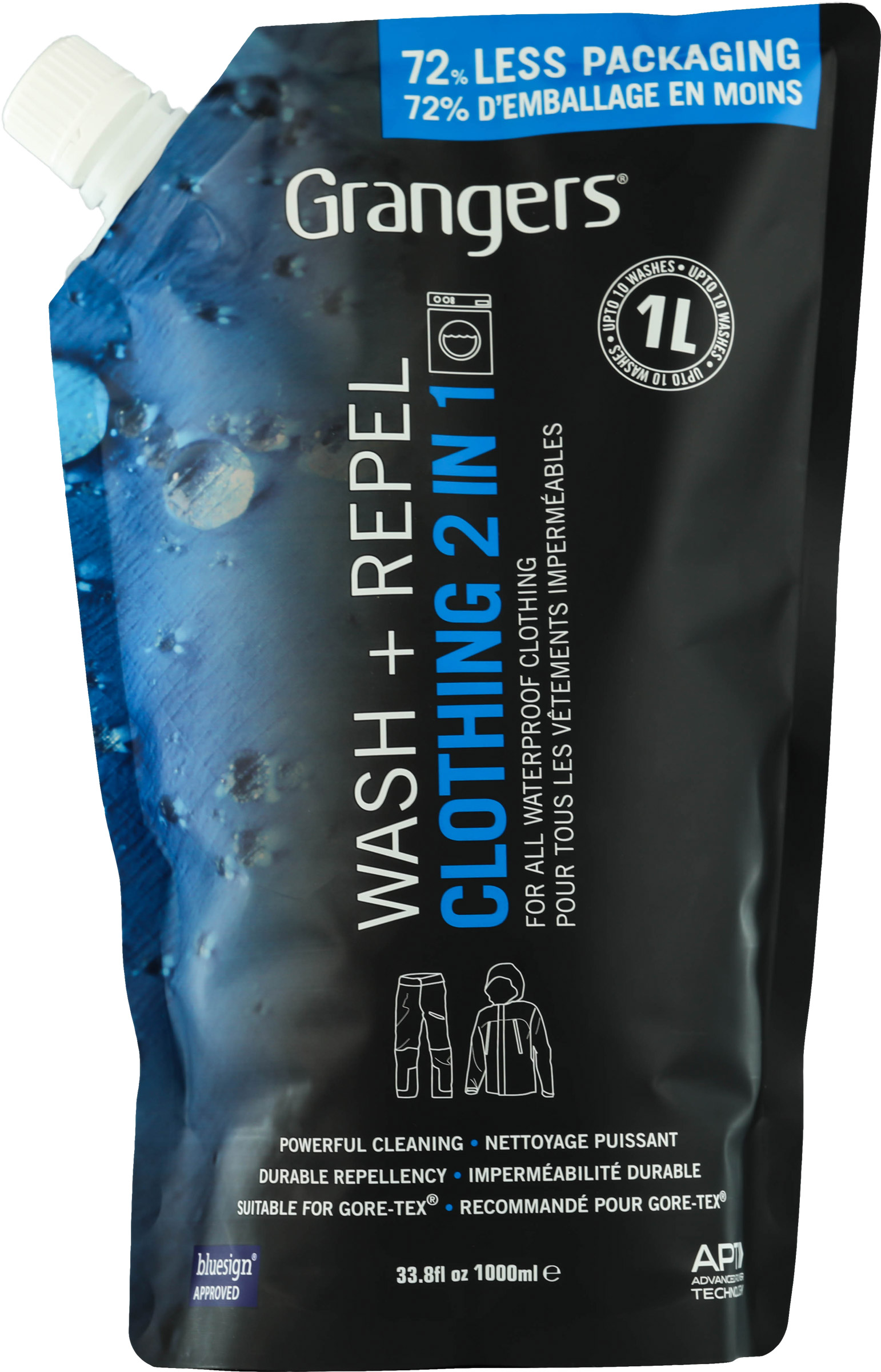 Clothing Wash + Repel, 1 ltr Granger's brands
