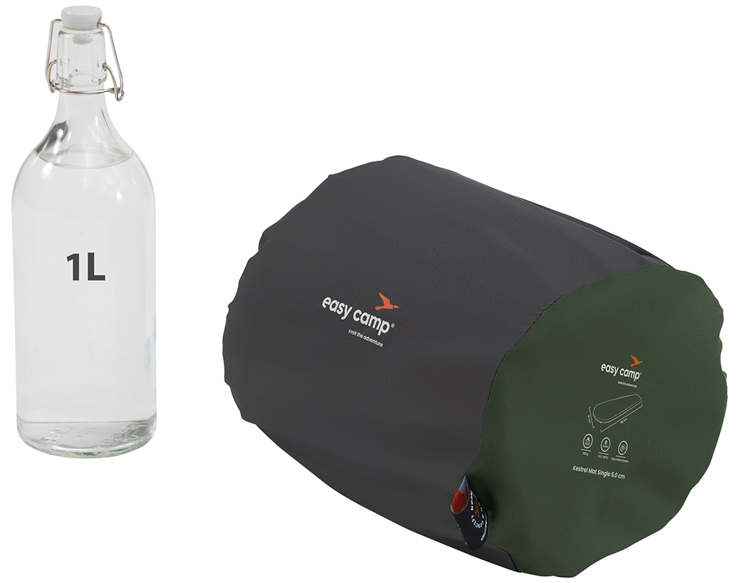 Kestrel Mat Single 5.0 cm Selvoppustende Liggeunderlag