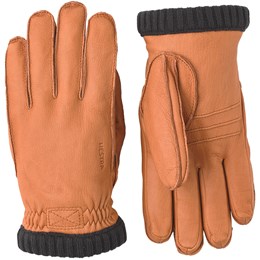 Hestra Deerskin PrimaLoft Ribbed Unisex 9 Brun Handsker & luffer