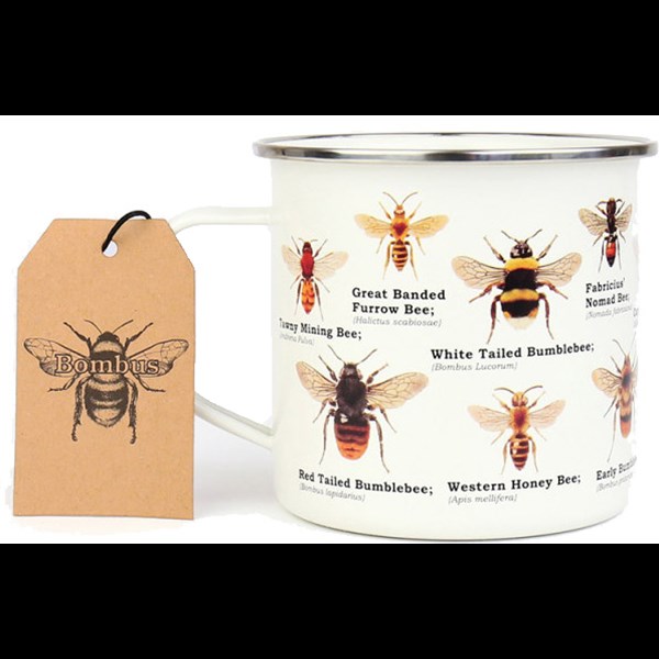 Bee Enamel Mug Gentlemen's Hardware Kogegrej