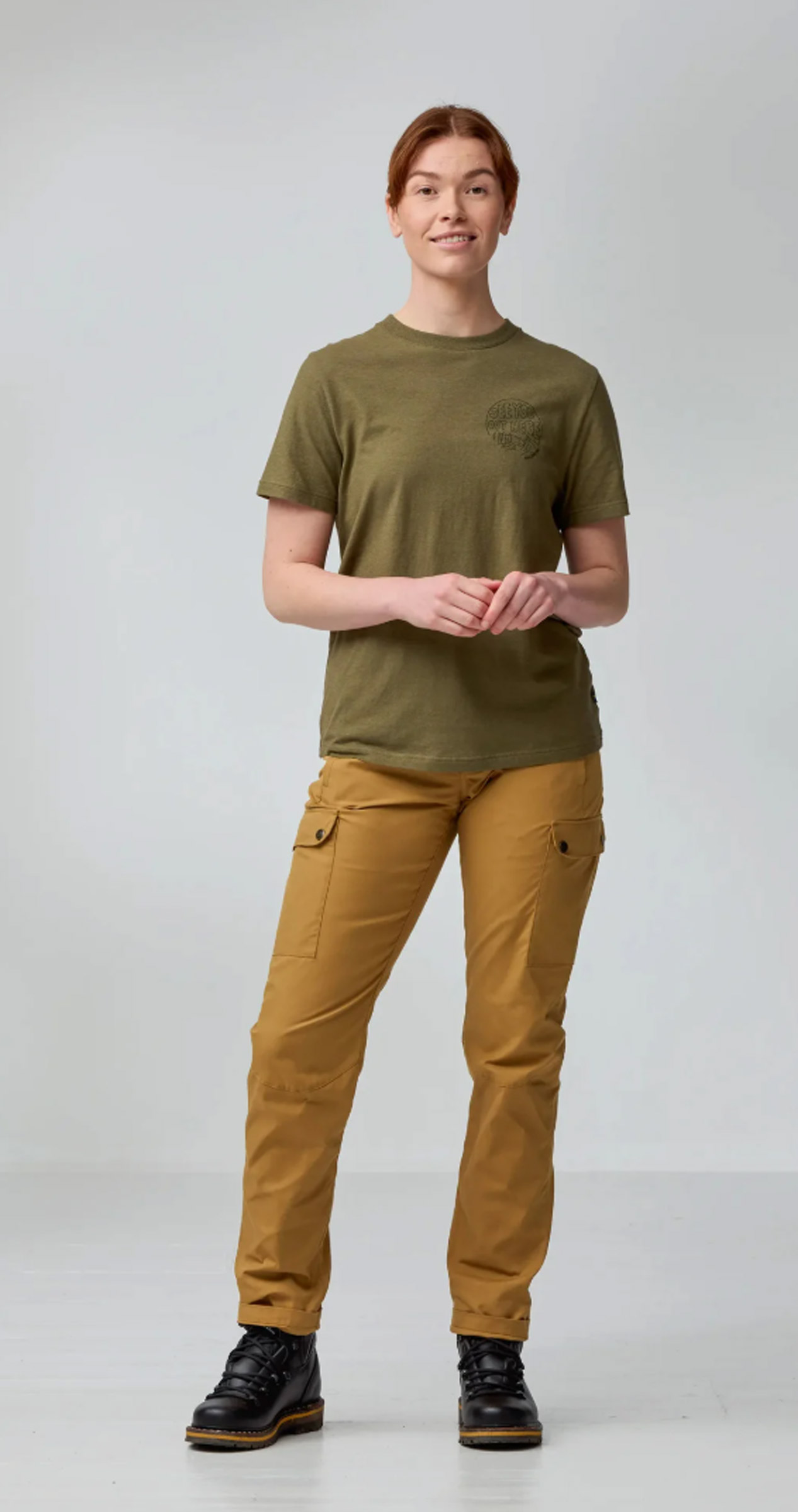 Hemp Blend Out Here T-shirt Dame