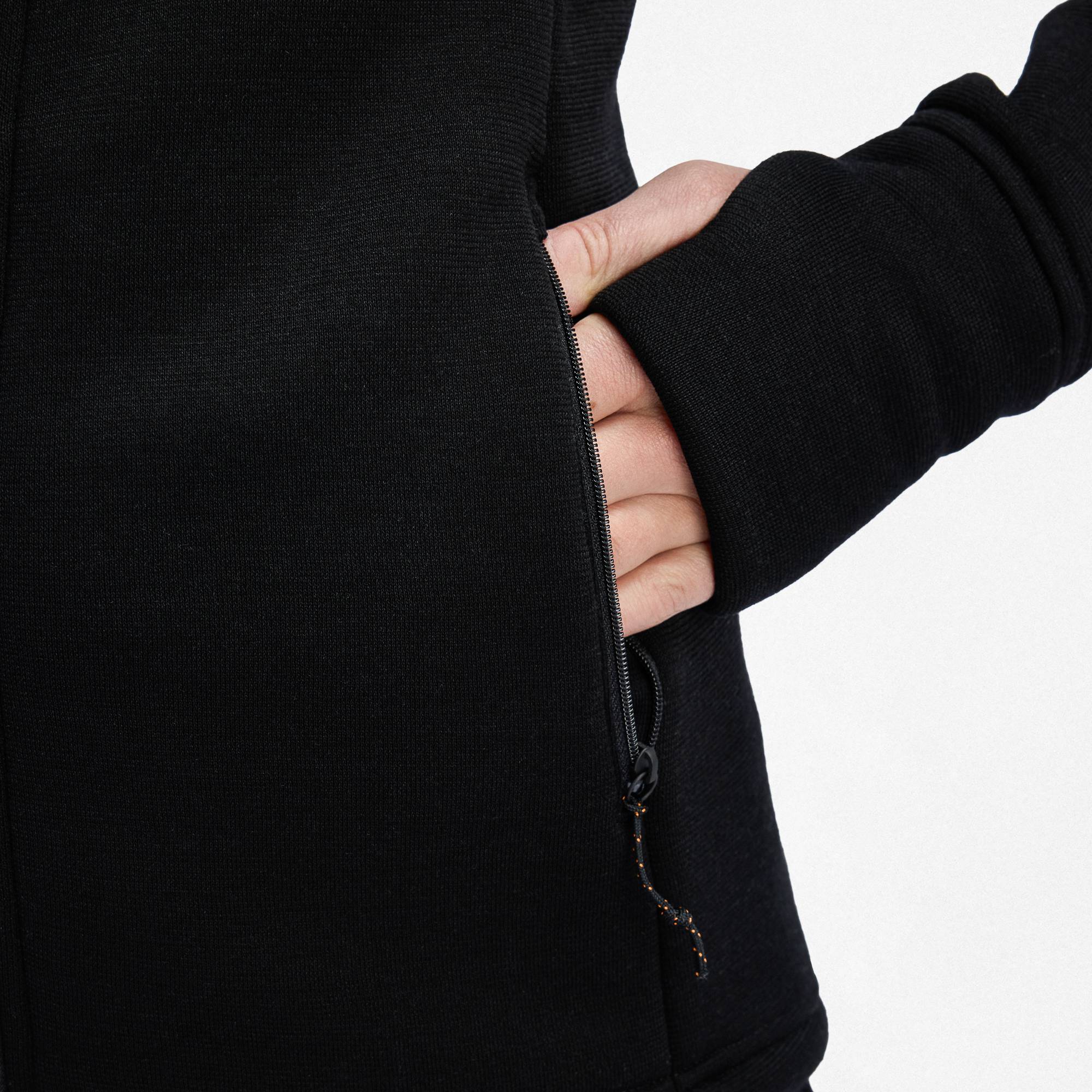 FleeceWool Hooded Jacket Dame