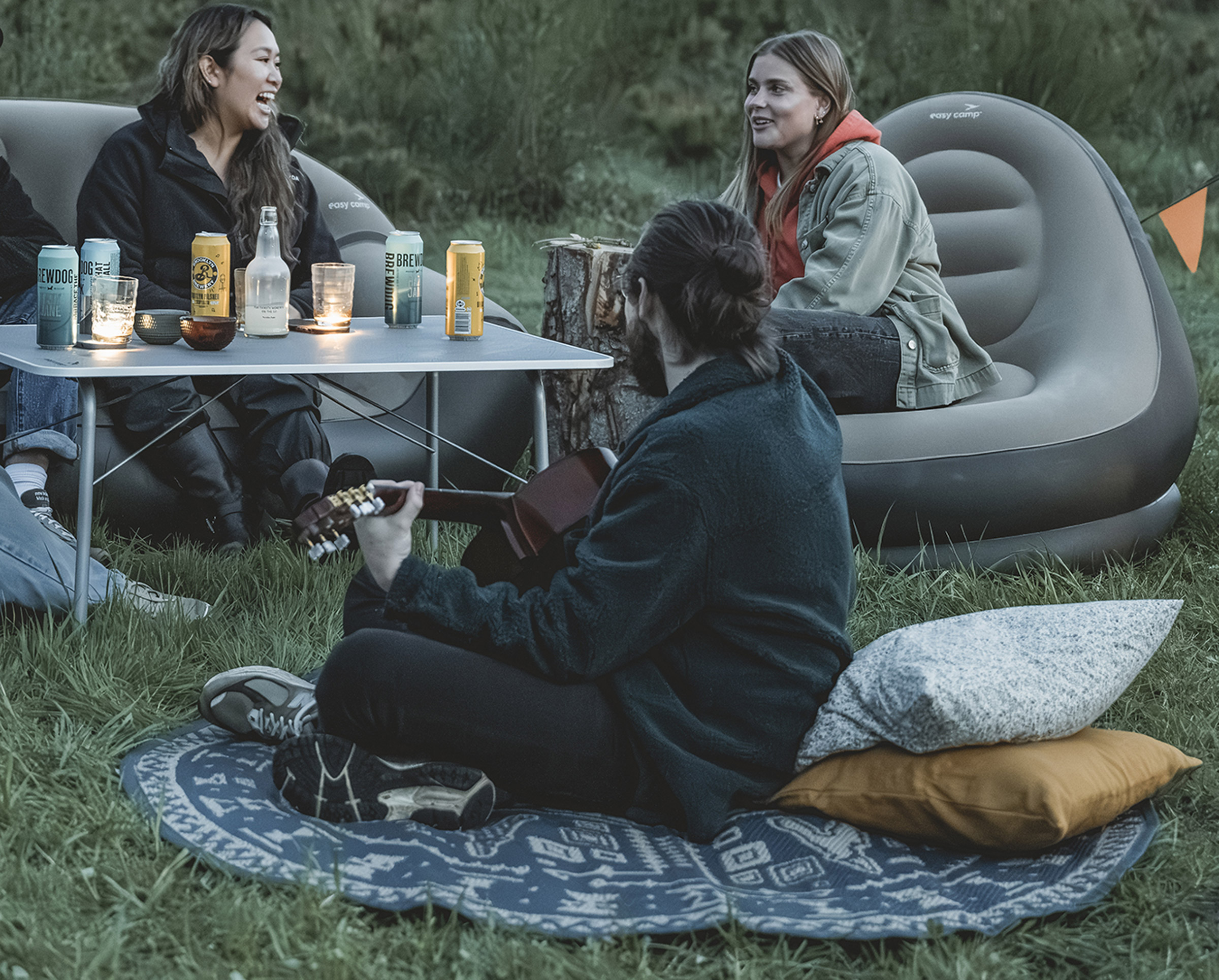 Bilberry Rundt Gulvtæppe 150 cm