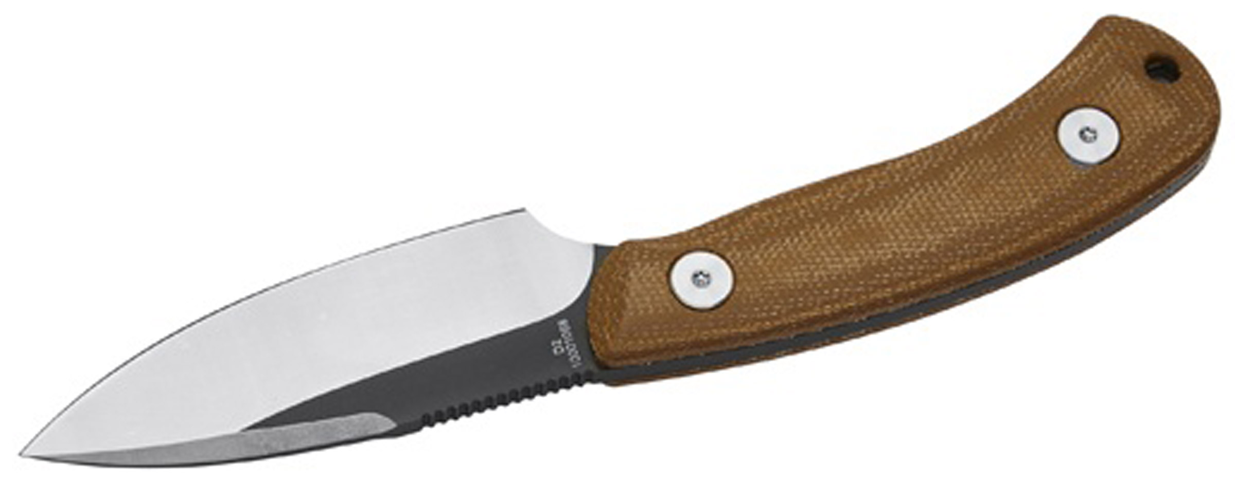 Outdoor Knife D2, 8 cm Micarta