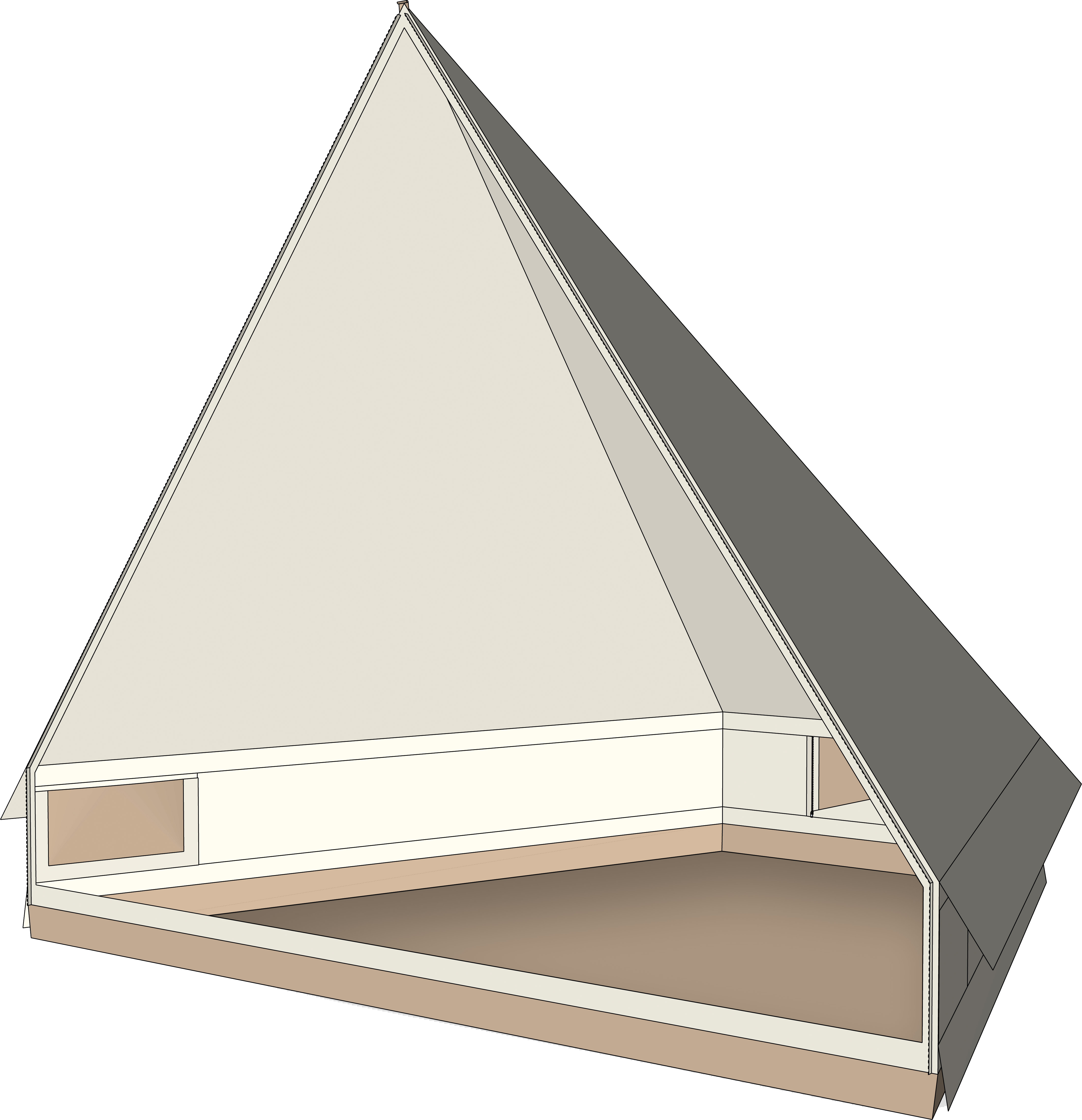 Midgard Annex Large, Tilbygning