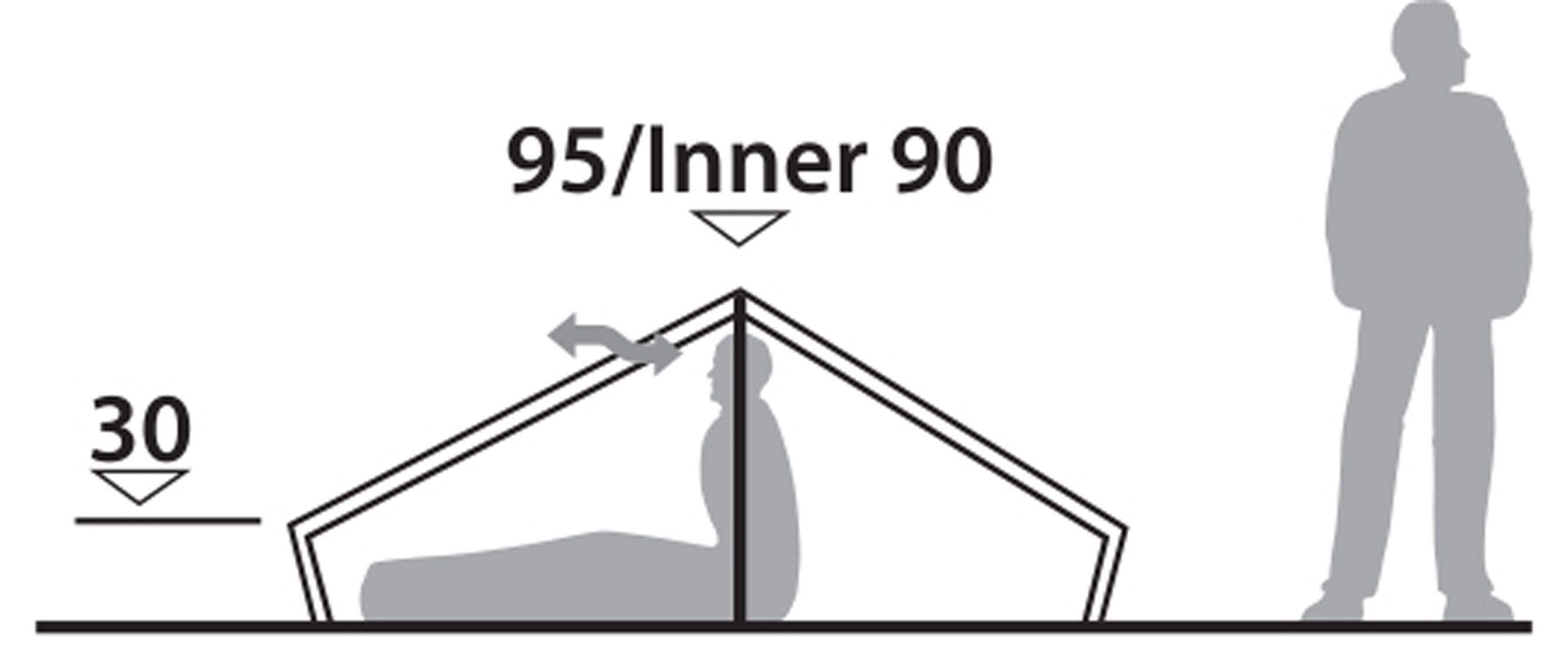 Chaser 1 LW, 1-Persons Telt