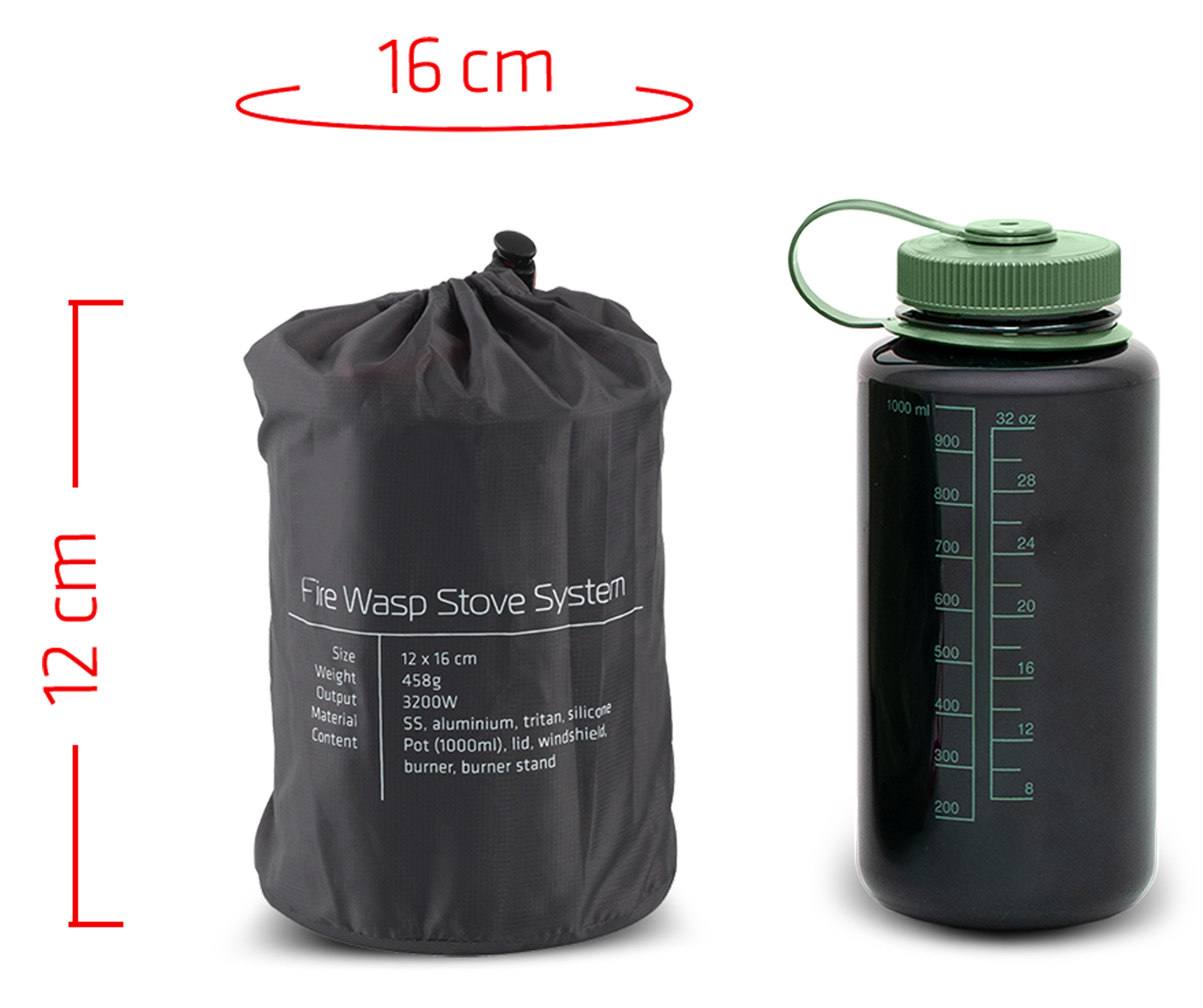 Fire Wasp Kogesæt med Gasbrænder