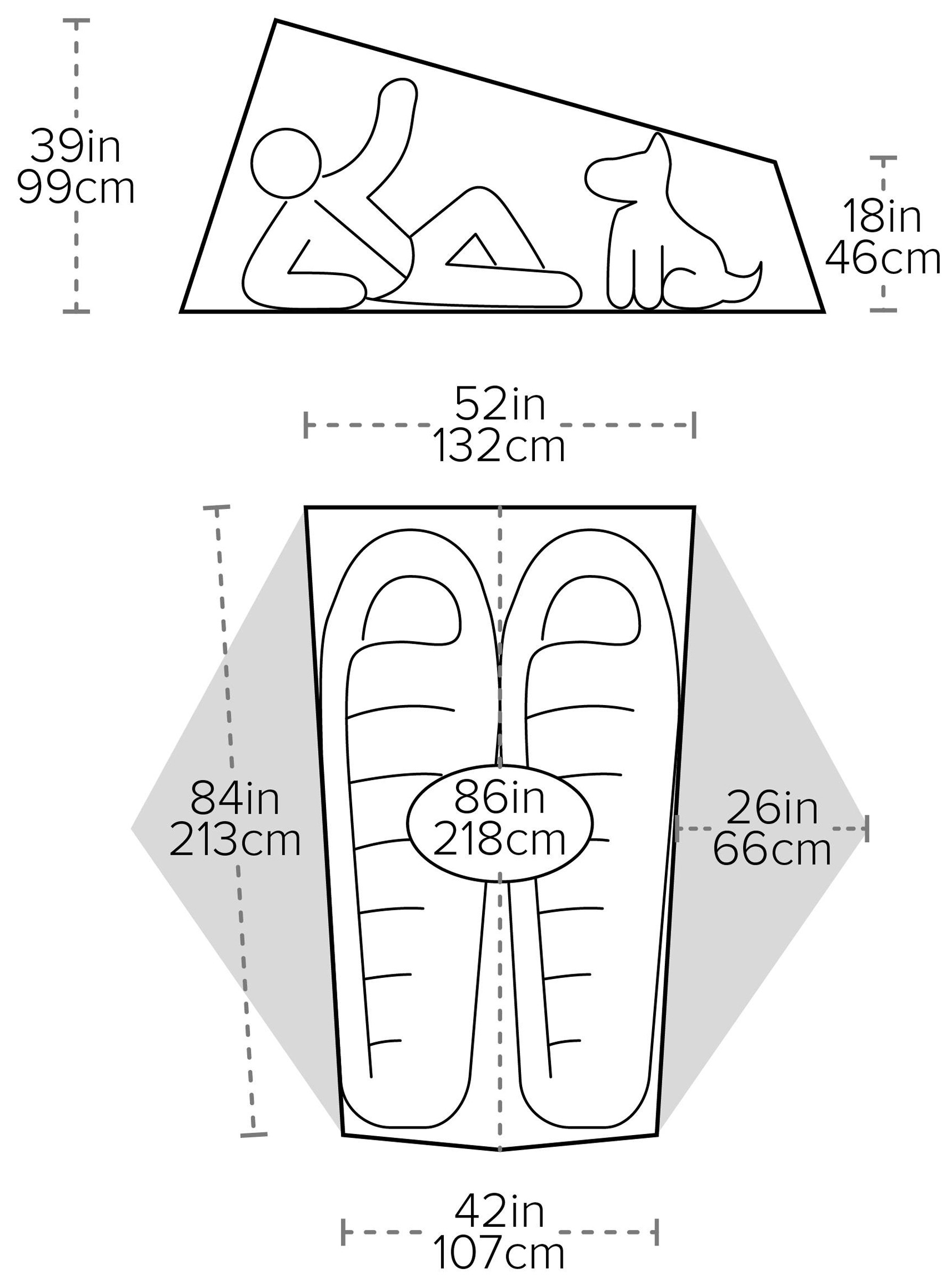 Tiger Wall UL2, 2-Personers Telt