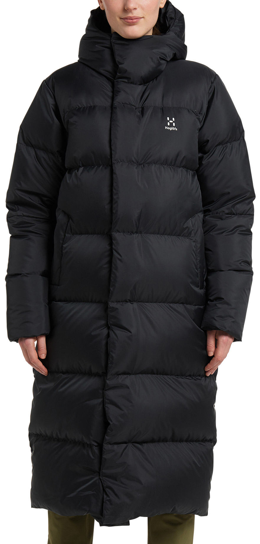 Long Down Parka Dame Haglöfs brands