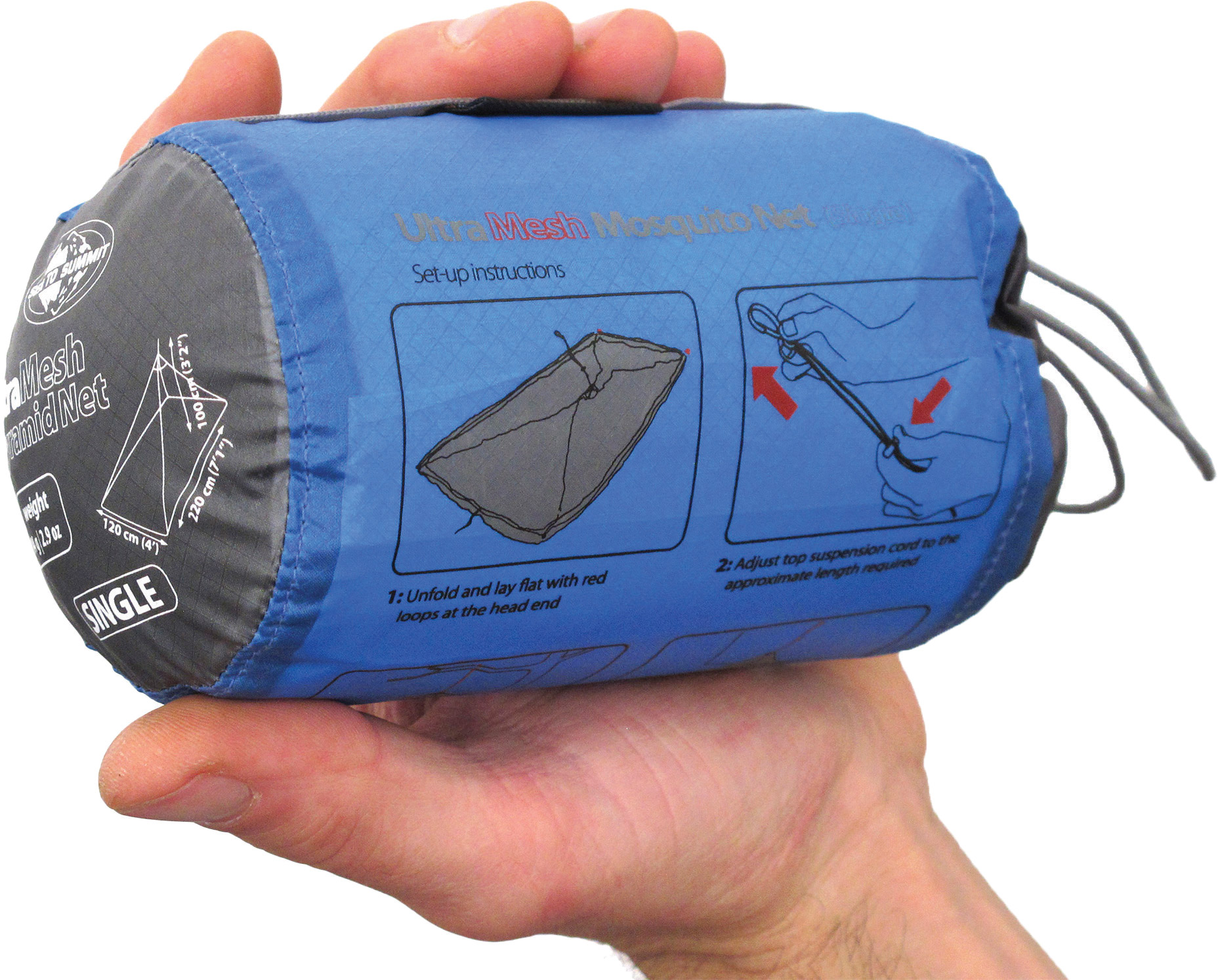 Nano Pyramid Single Mosquito Net