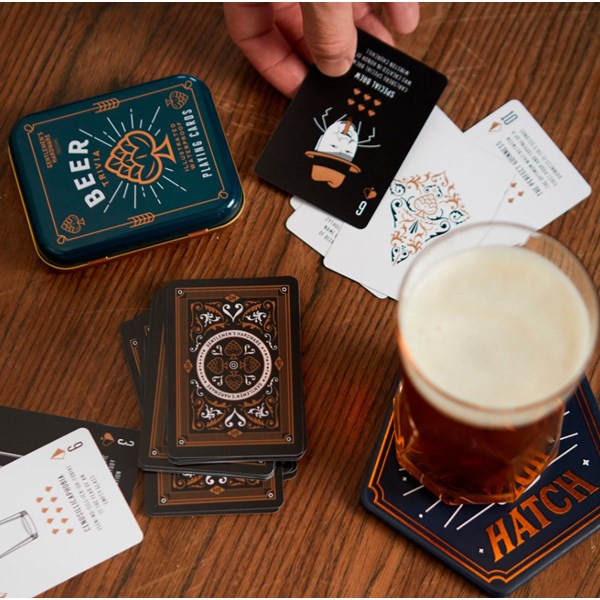 Beer Trivia Waterproof Playing Cards