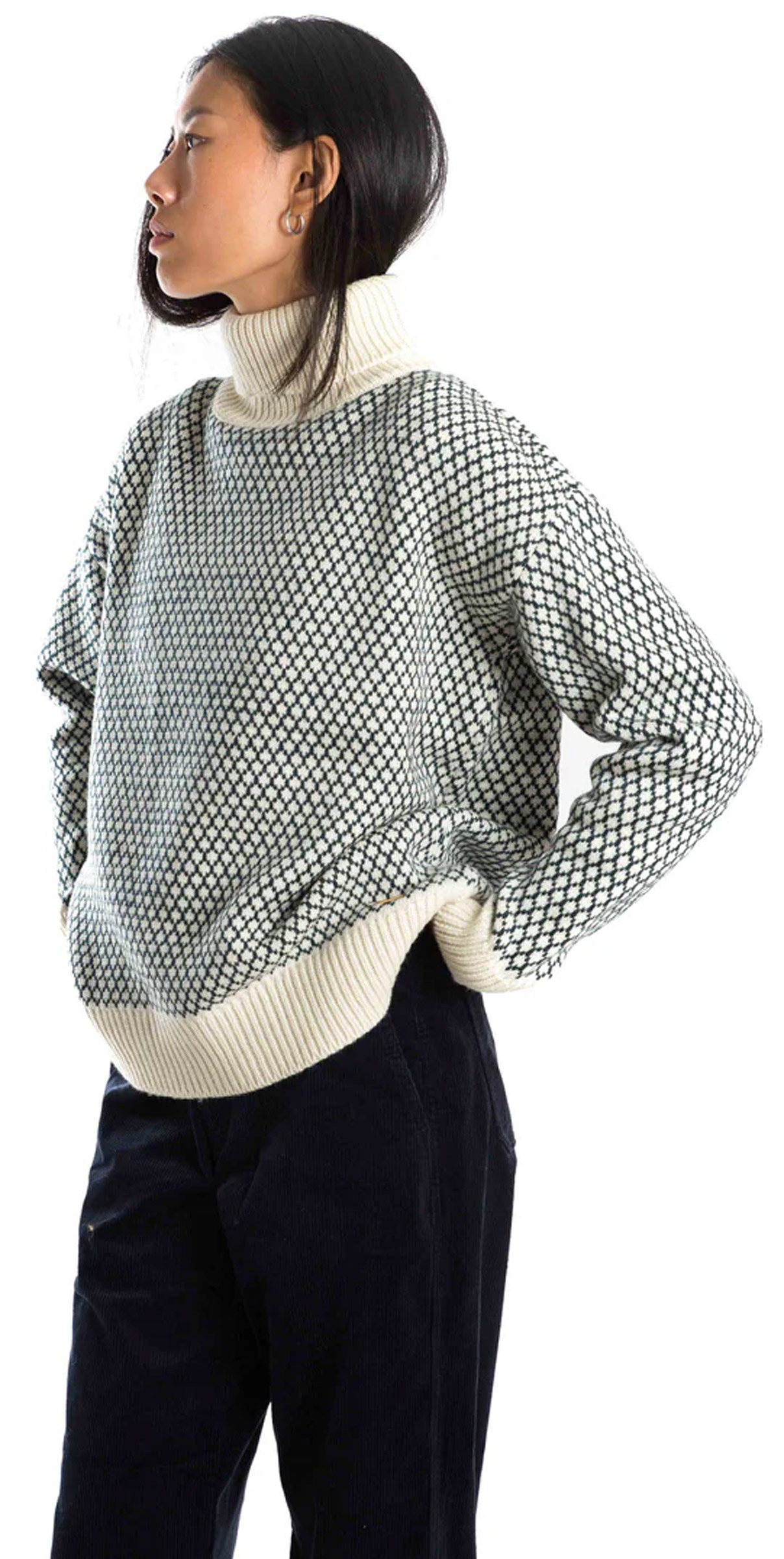 Liv Sweater High Neck Dame