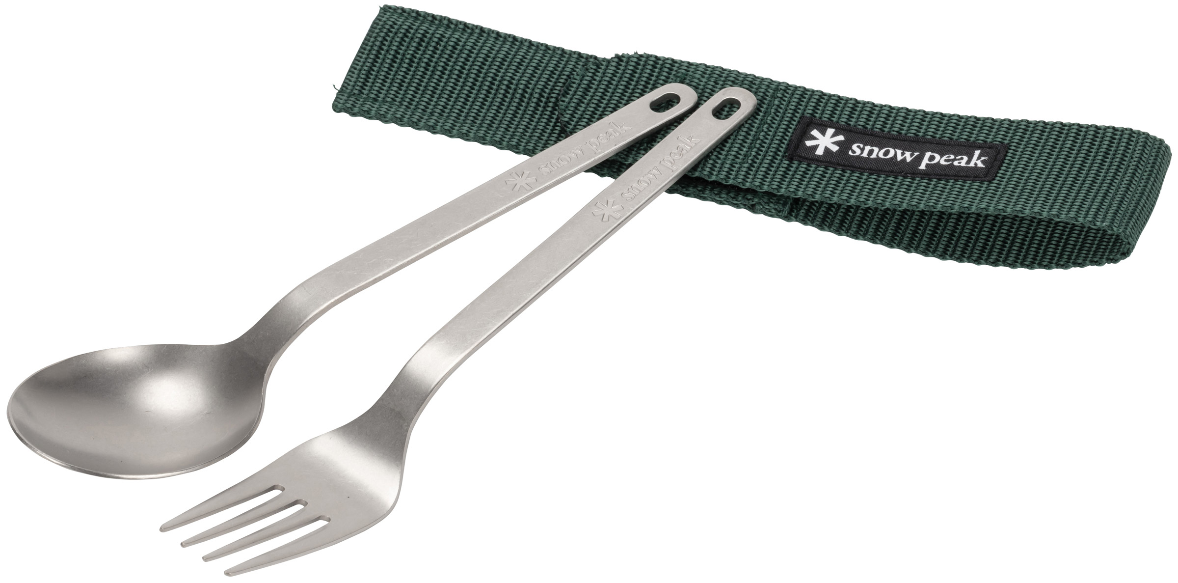 Titanium Fork & Spoon Set