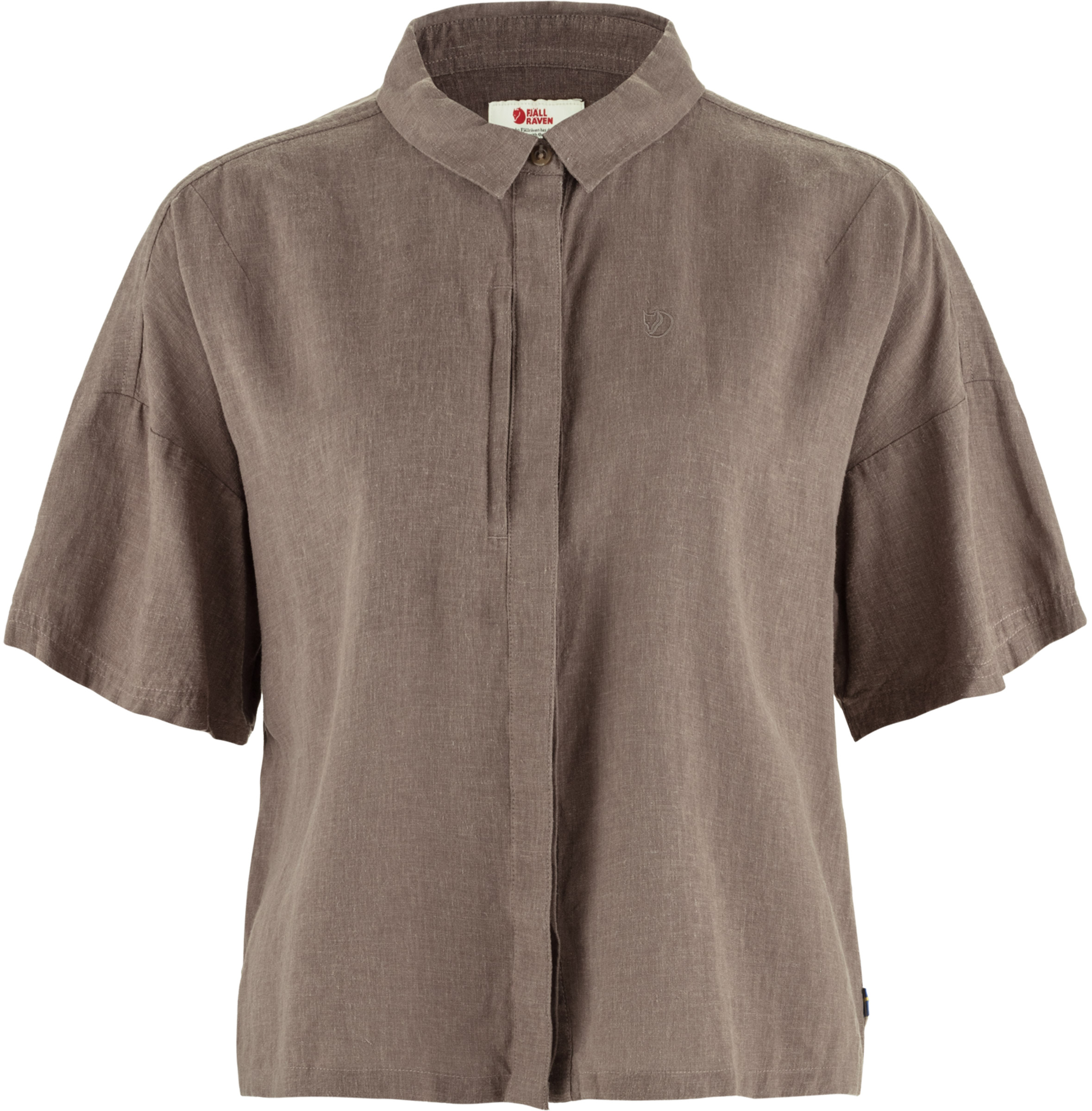 Övik Hemp Camp Shirt SS Dame Fjällräven brands
