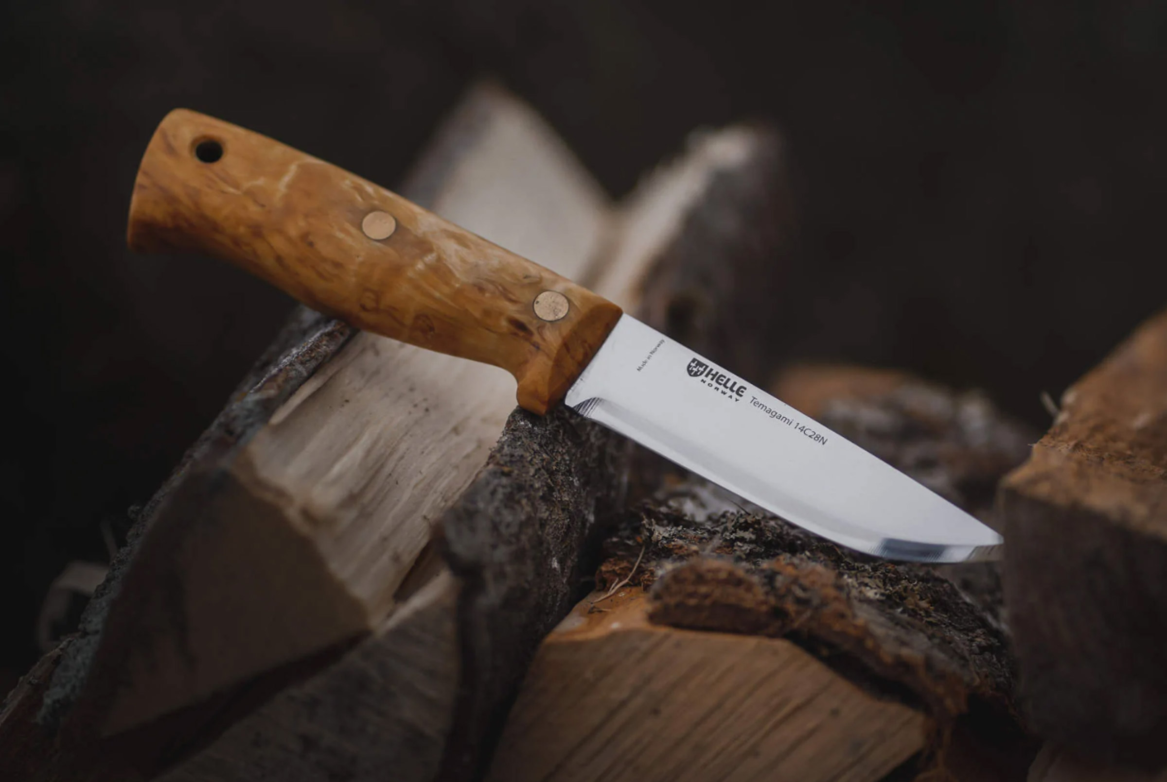 Temagami 14C28N Full Tang Knife