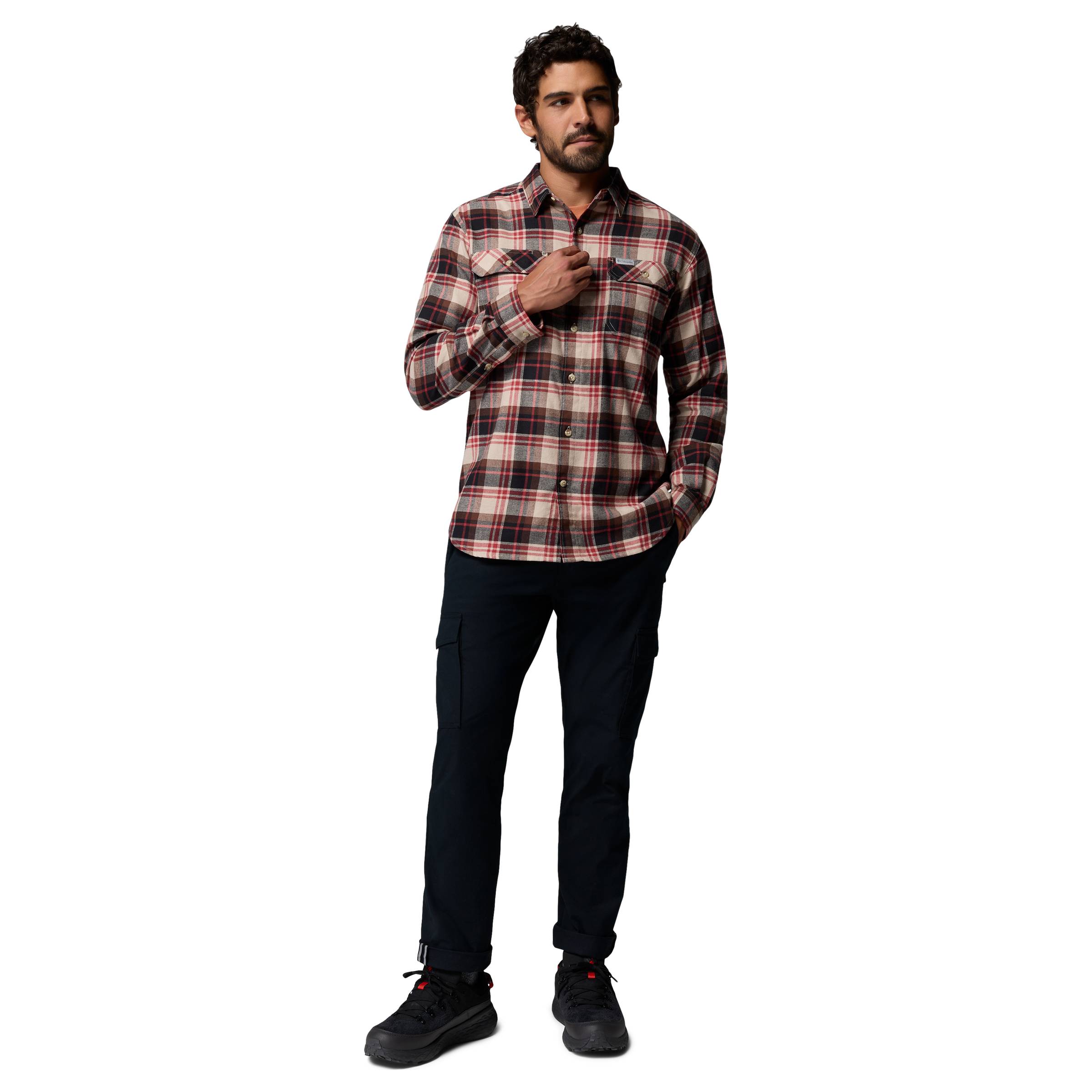 Flare Gun Stretch Flannel Herre