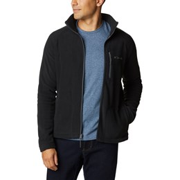 Columbia Fast Trek II Full Zip Fleece Herre L Sort Fleece