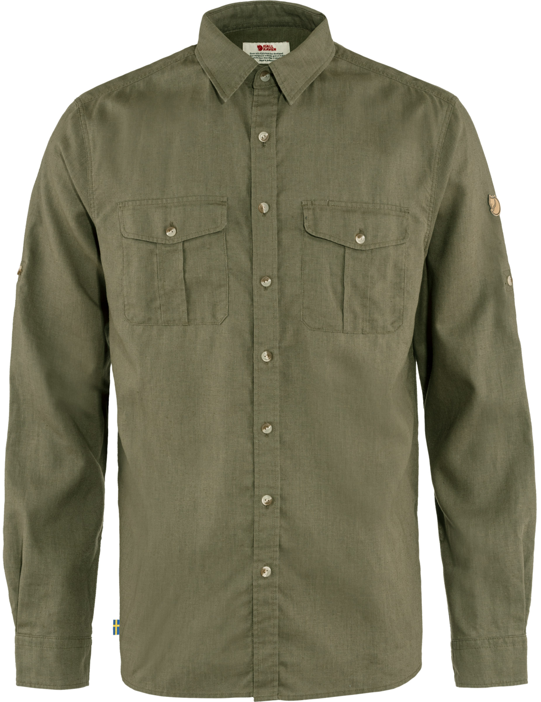 Övik Travel Shirt LS Fjällräven brands