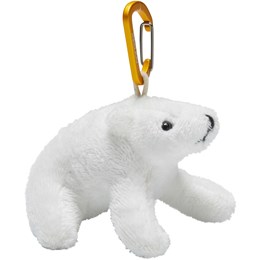 Nordisk Polar Bear Key Hanger Gul Nøgle- & udstyrskarabiner