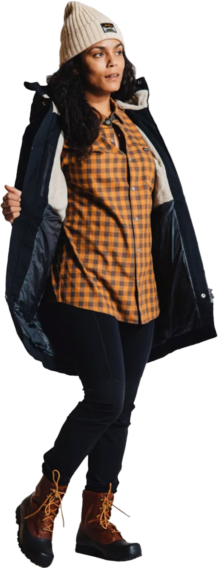 Knak Pile Parka Dame