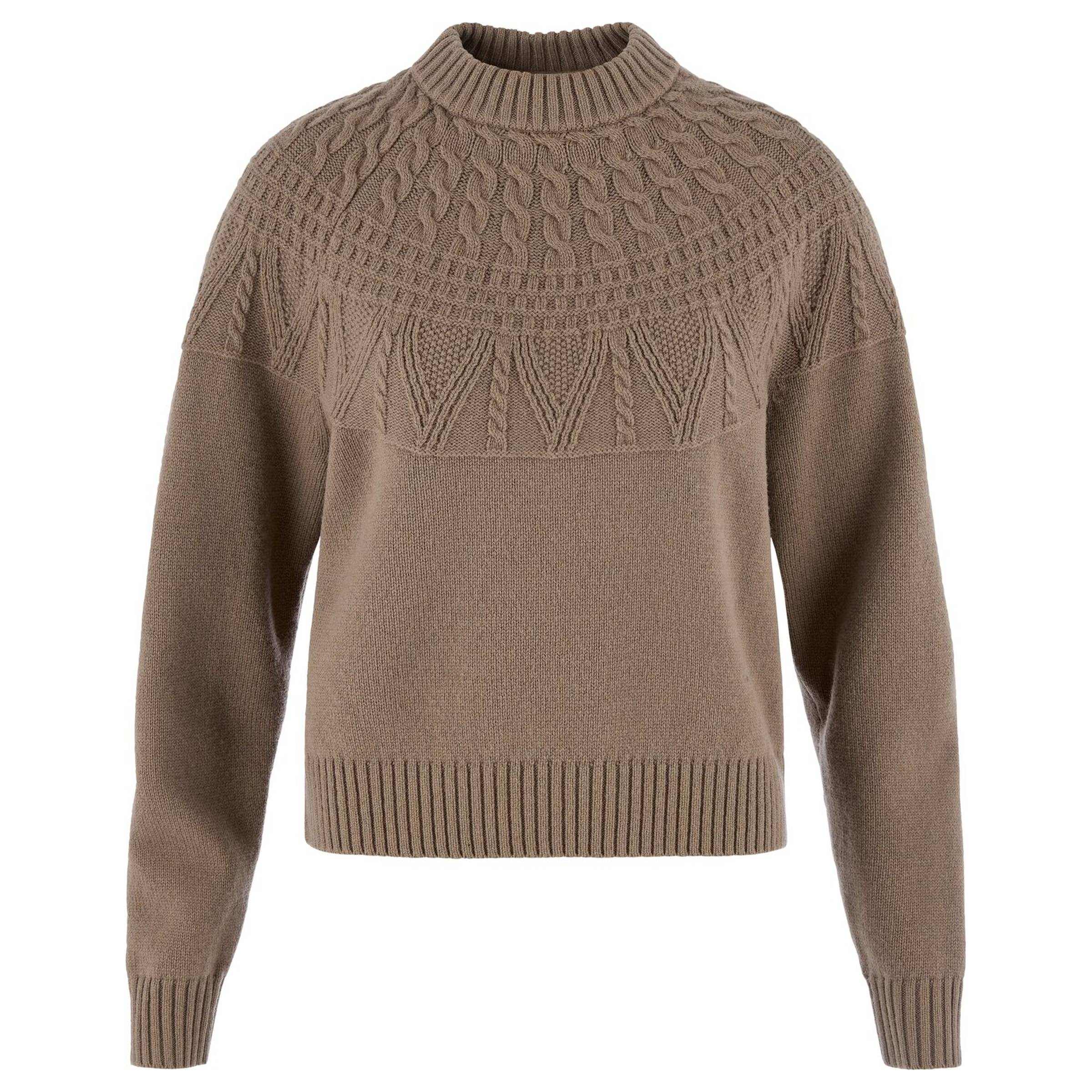 Övik Solid Jacquard Knit Dame Fjällräven brands