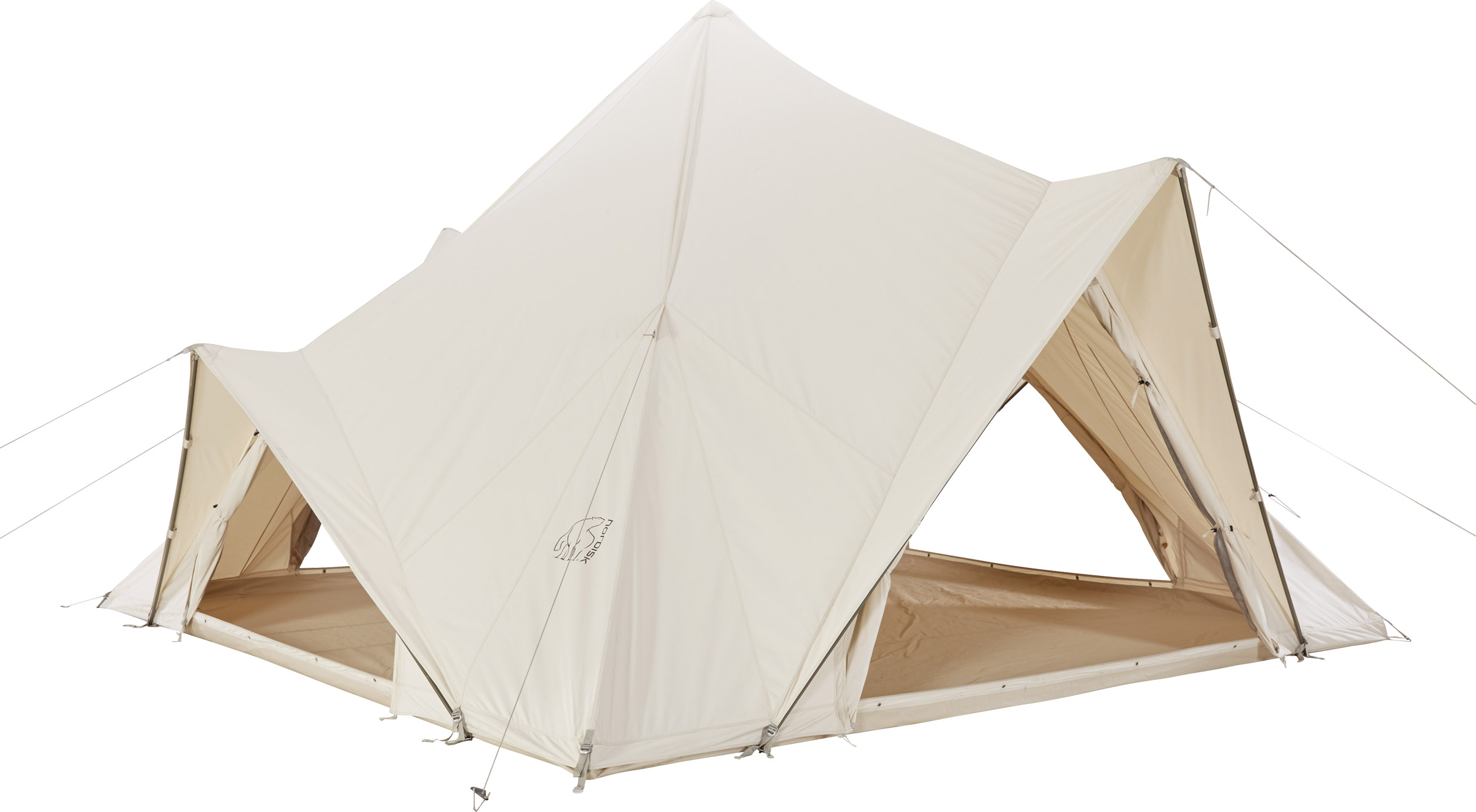 Midgard 20 Technical Cotton, 10-Personers Bomuldstelt Nordisk Telte