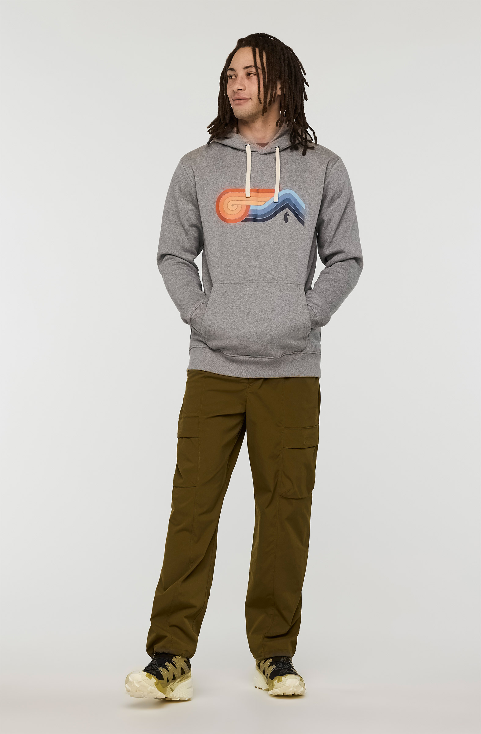 Melting Sunset Pullover Hoodie