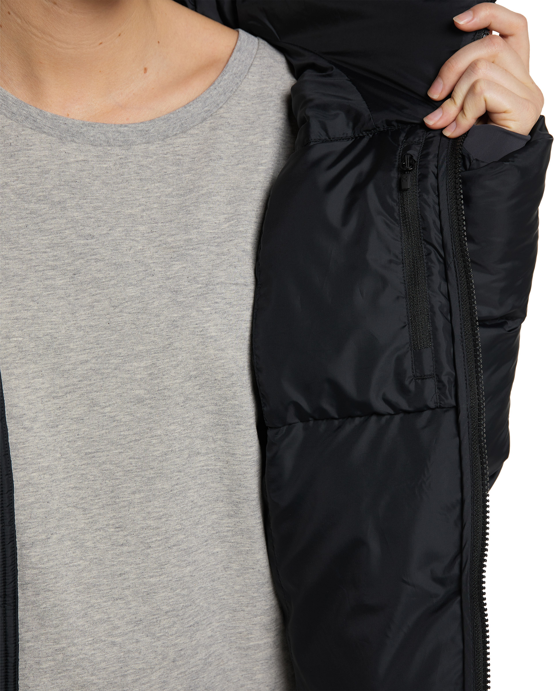 Long Mimic Parka Dame