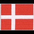 Danish Flag for Backpacks AB Camping Rygsække