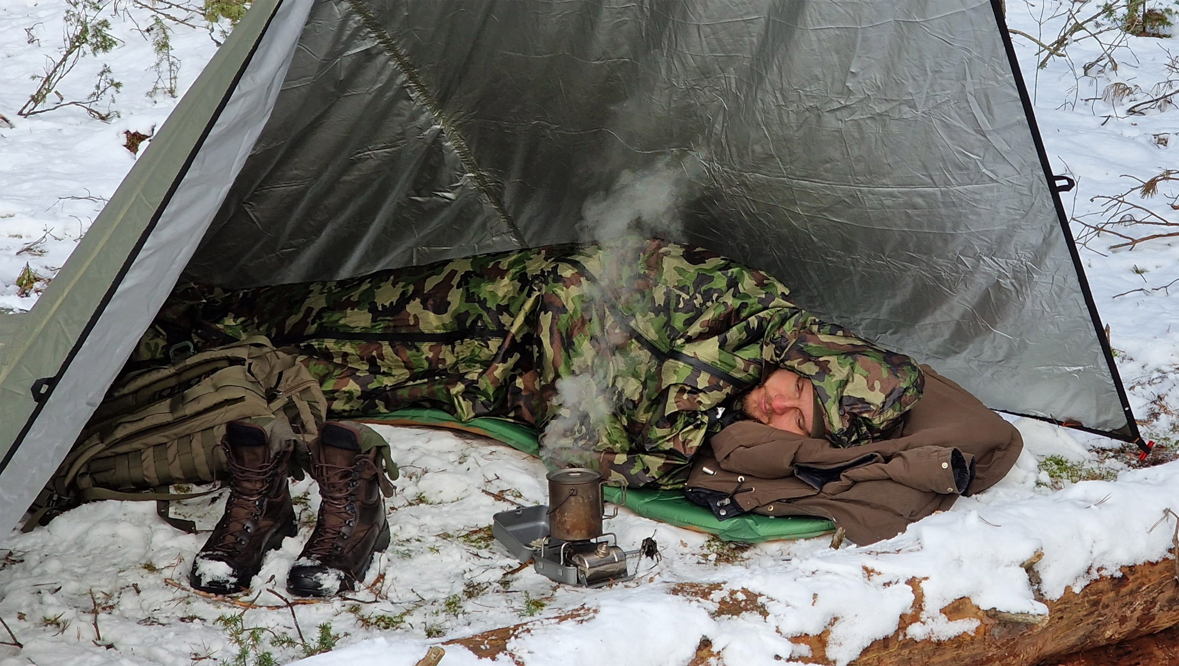 Hideout Thermo Camo Bivy Bag