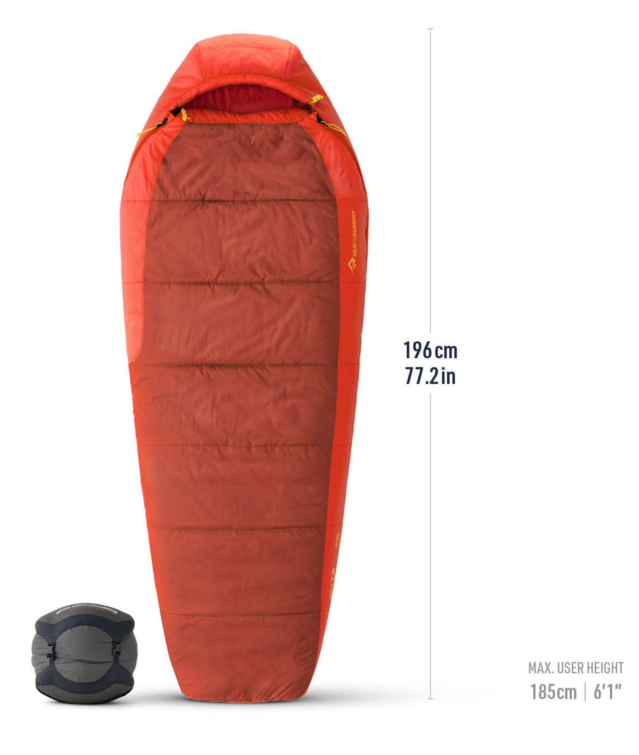 Hamelin Synthetic Sleeping Bag -1C/30F Regular Fibersovepose