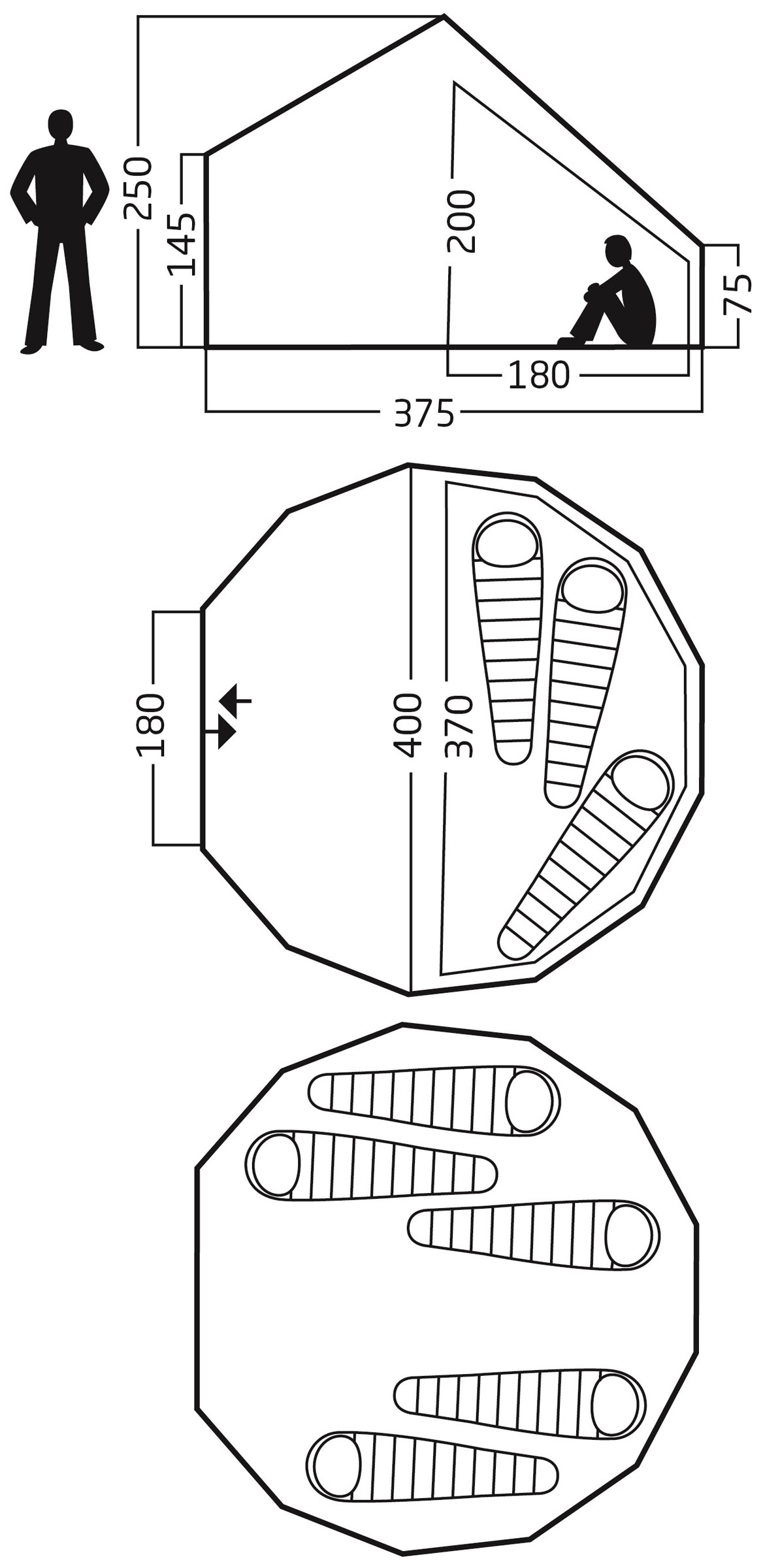 Asgard 12.6 Technical Cotton, 6-Personers Bomuldstelt