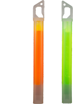 Marqueur Phosphorescent Orange Lifesystems – Brille 12h Après 5 Min De Charge, 10 Ans De Durée