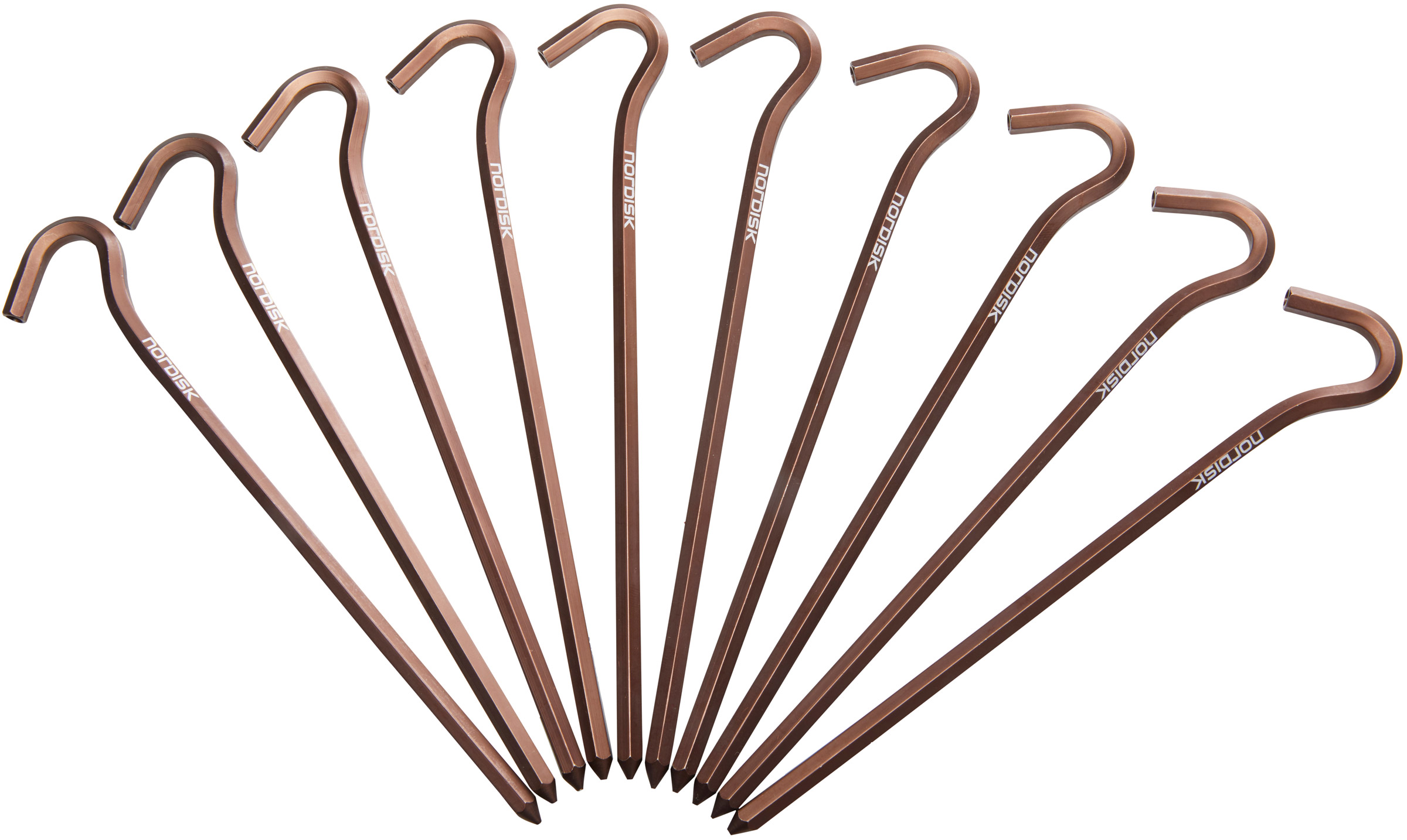 Aluminium Skewer Pegs, 10 stk