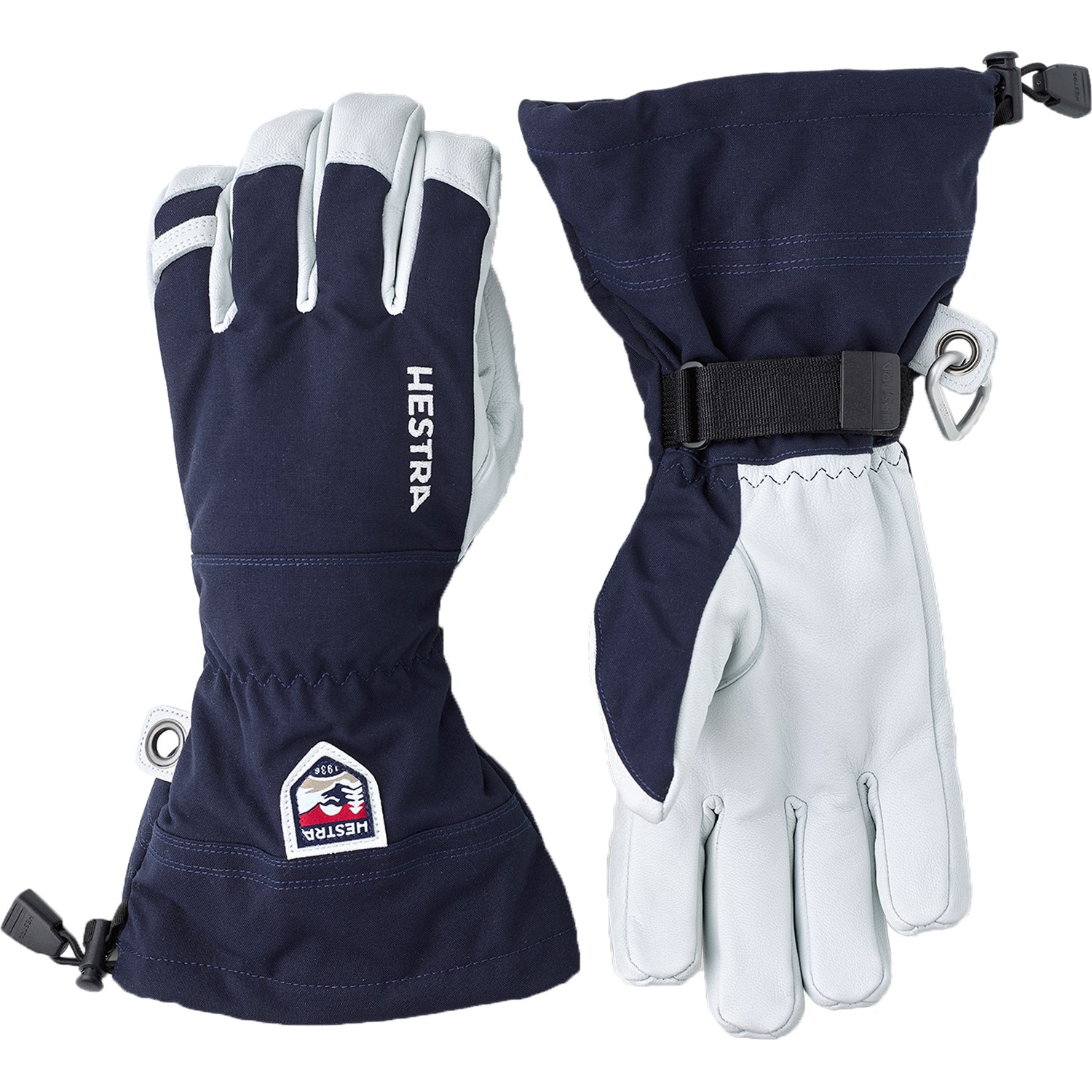 Hestra Army Leather Heli Ski Skihandsker 11 Blå Handsker & luffer