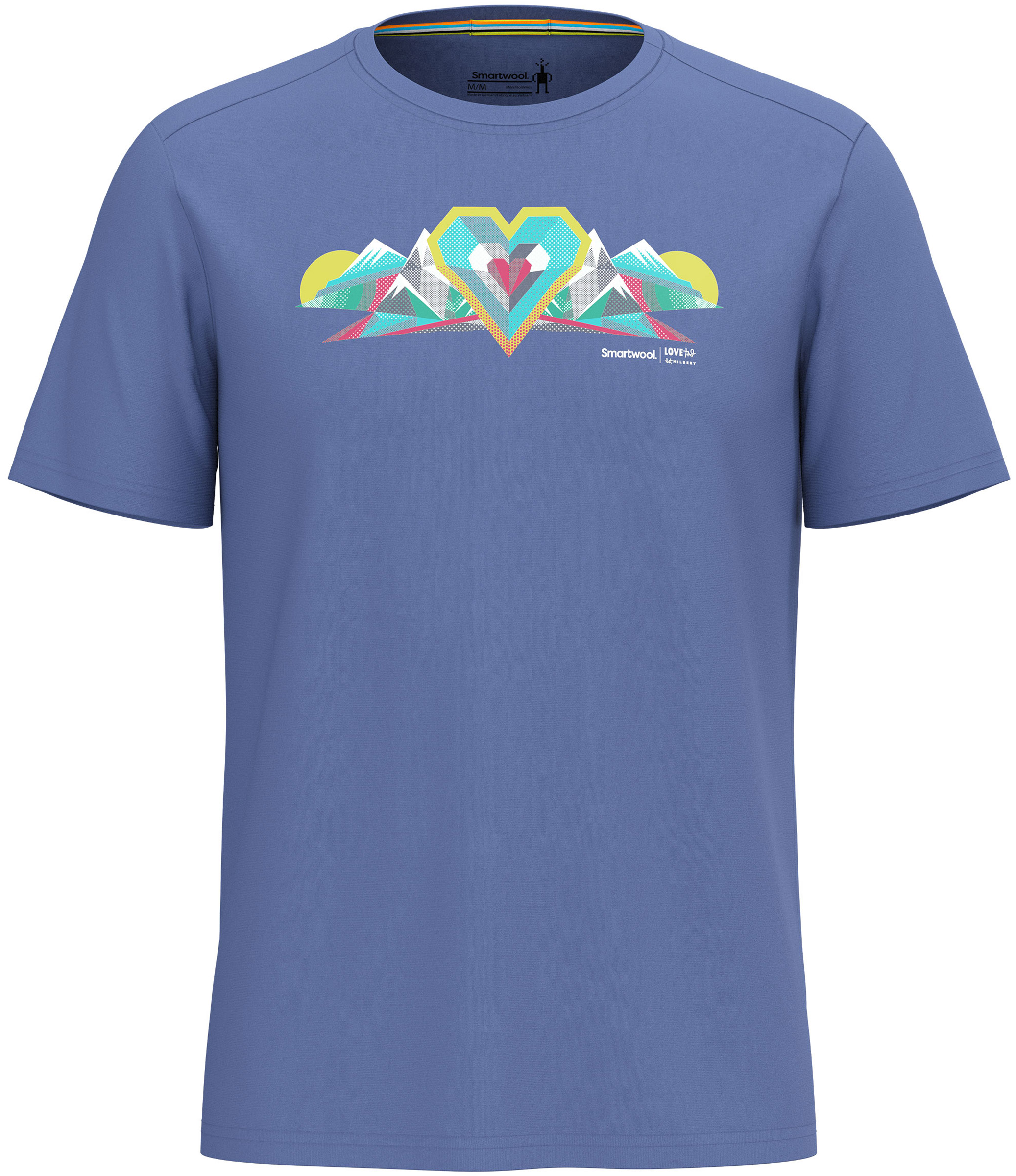 Geo Peaks Active Short Sleeve Graphic Tee