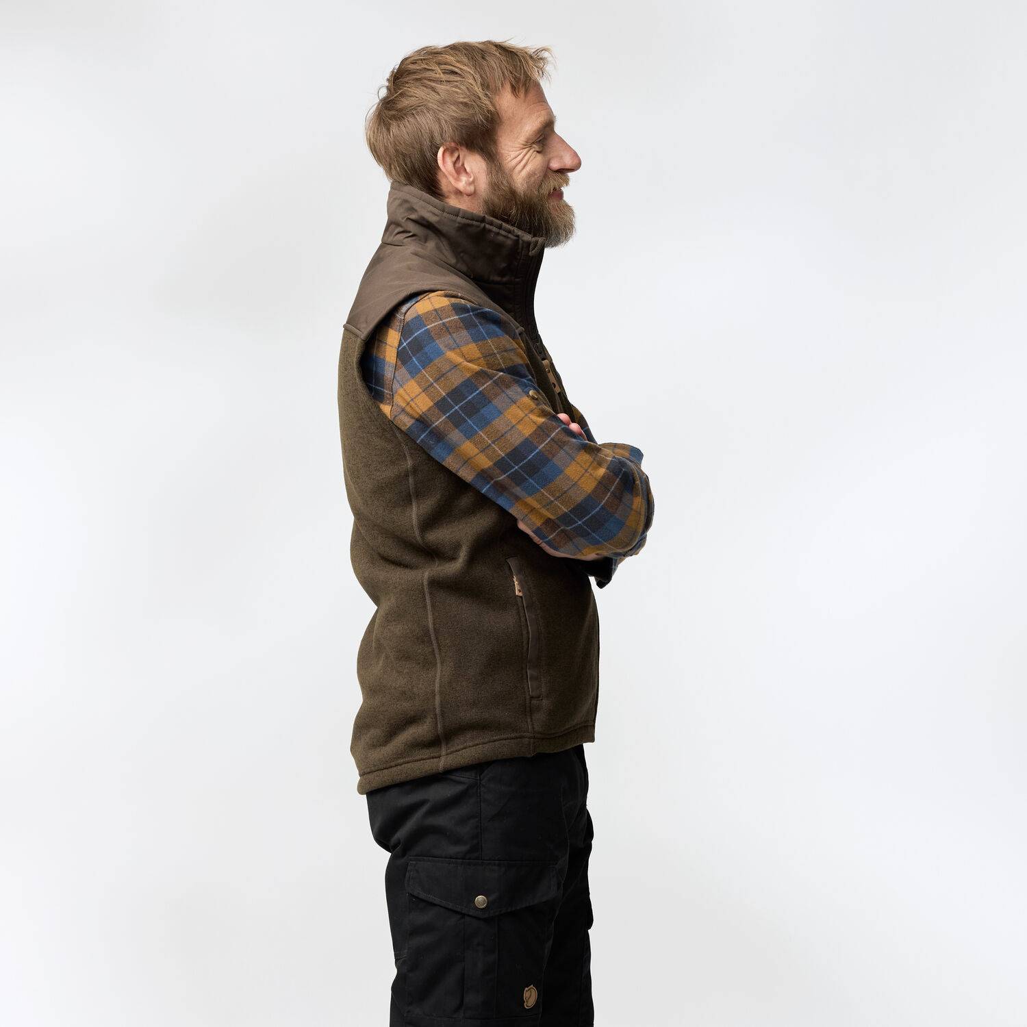 Buck Fleece Vest Herre