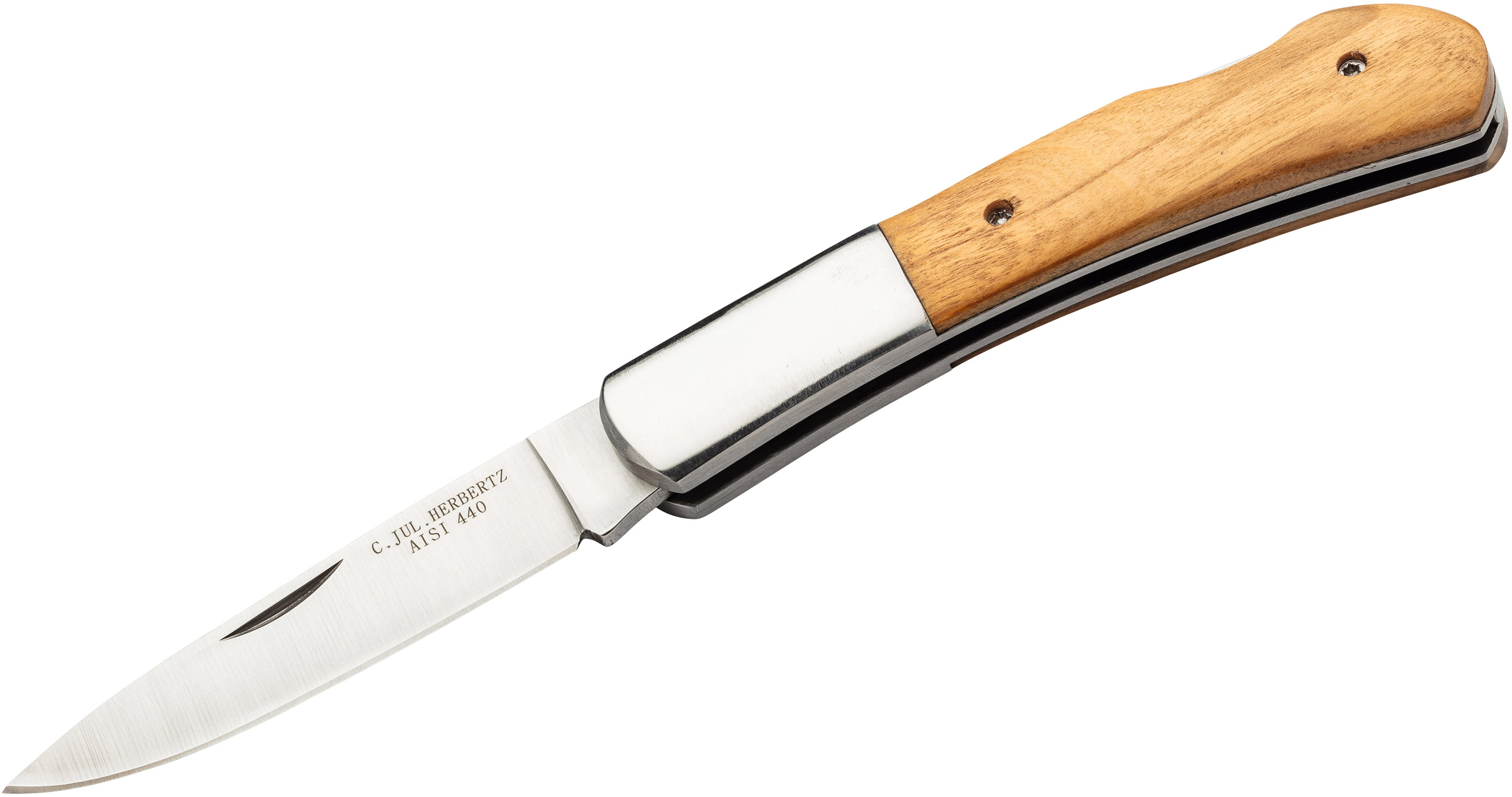 Olive Wood Satin 440 Foldekniv Herbertz BlogPage