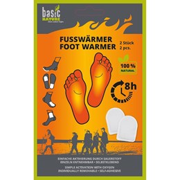 BasicNature Fodvarmer 2 stk Hånd- & fodvarmere