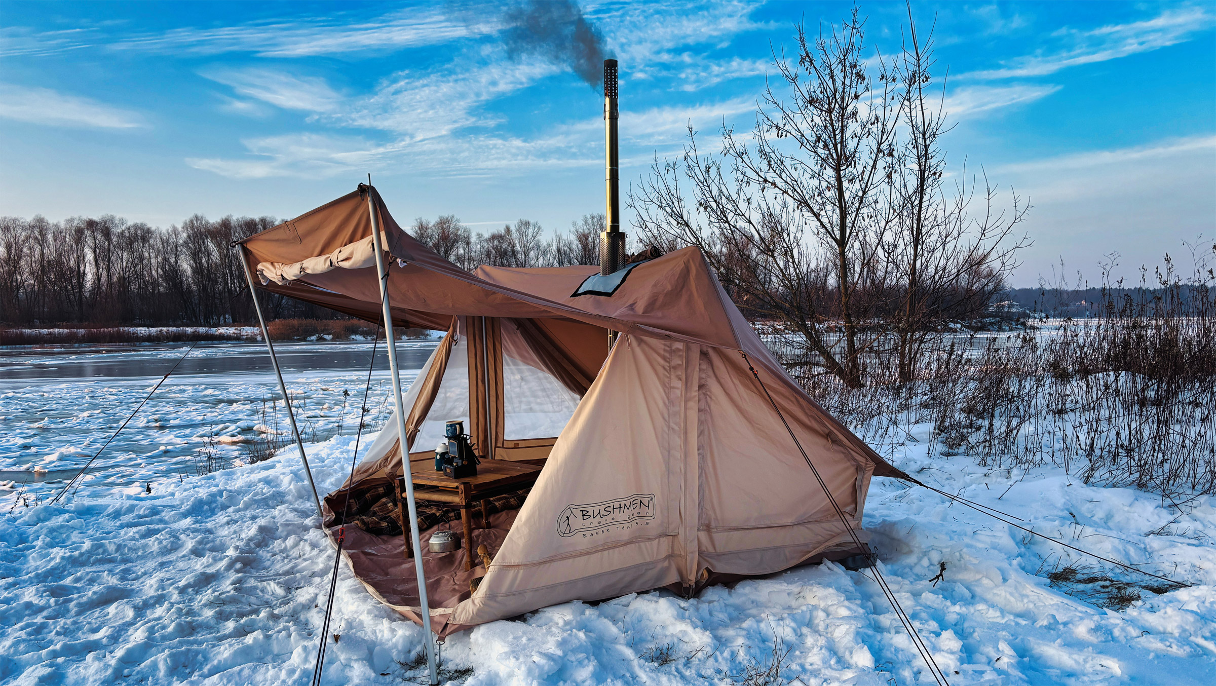 Baker Tent 5.5, 4-Personers Telt Bushmen telte