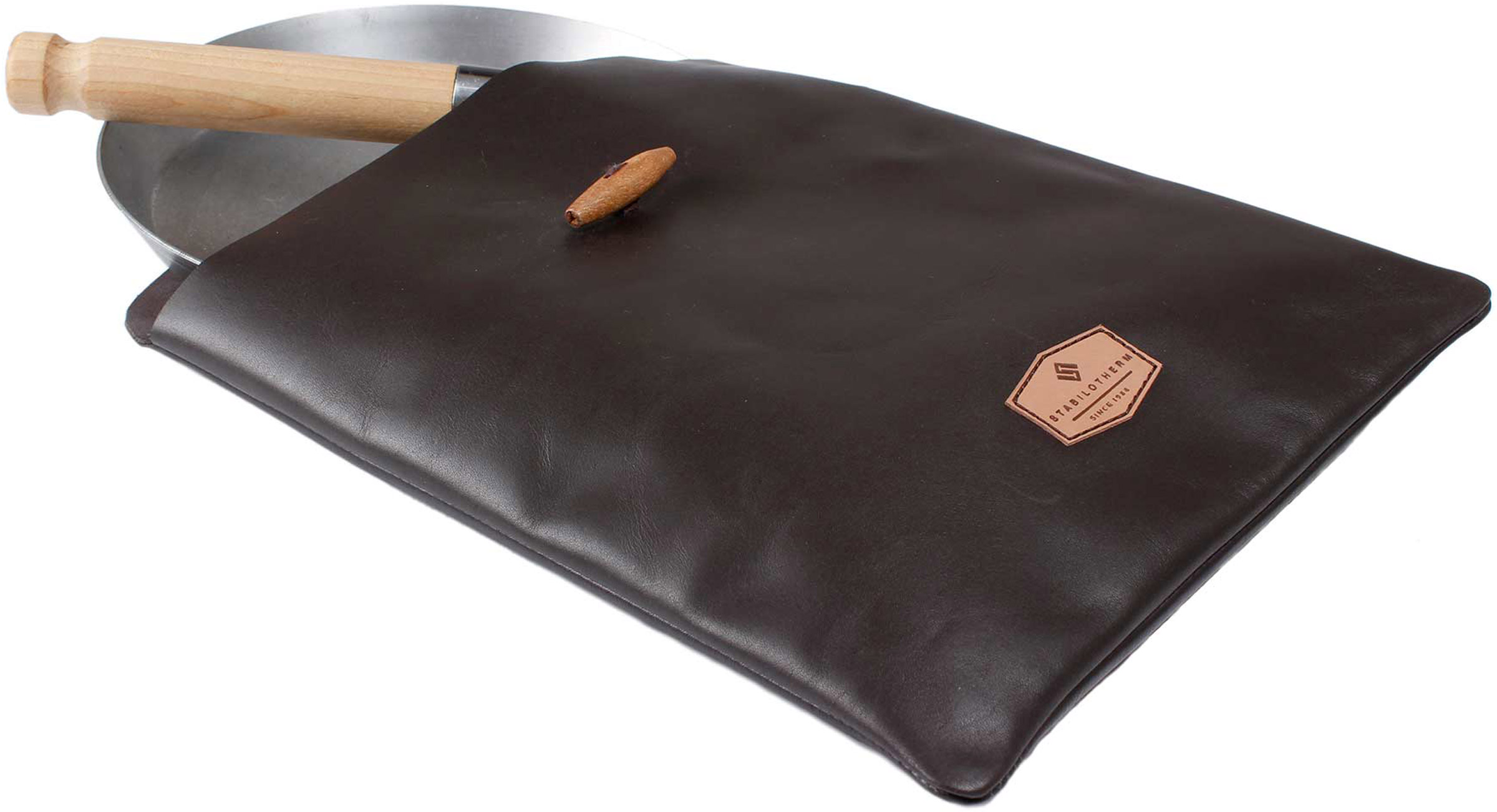 Leather Pouch, Frying Pan
