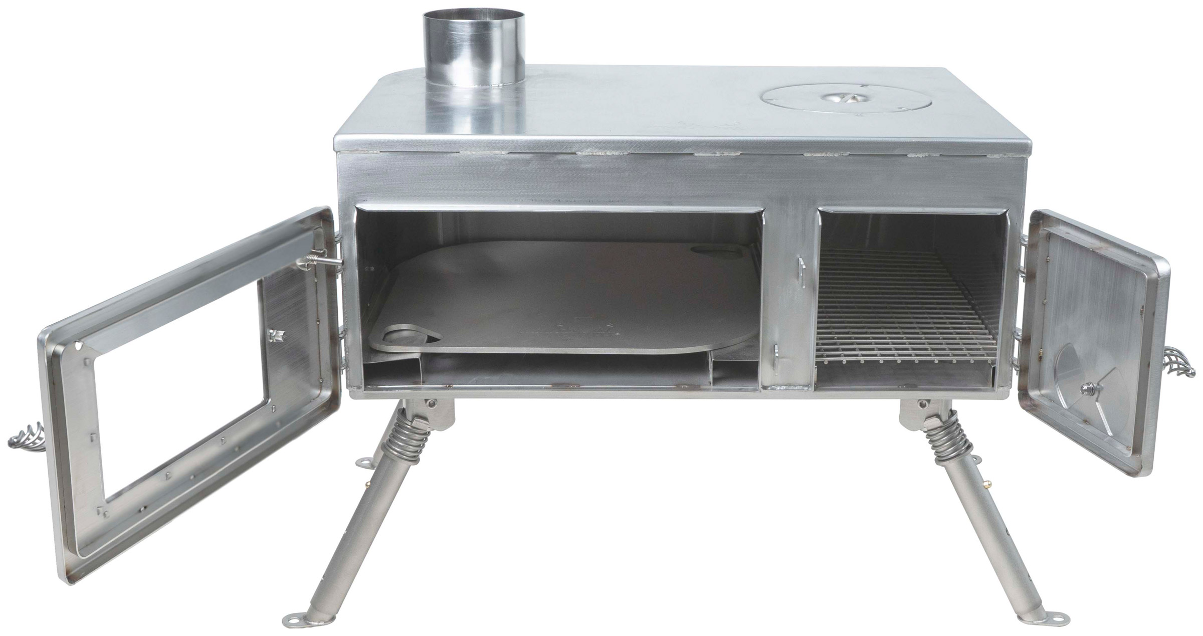 Woodlander Wood Burning Pizza Oven Camping Stove