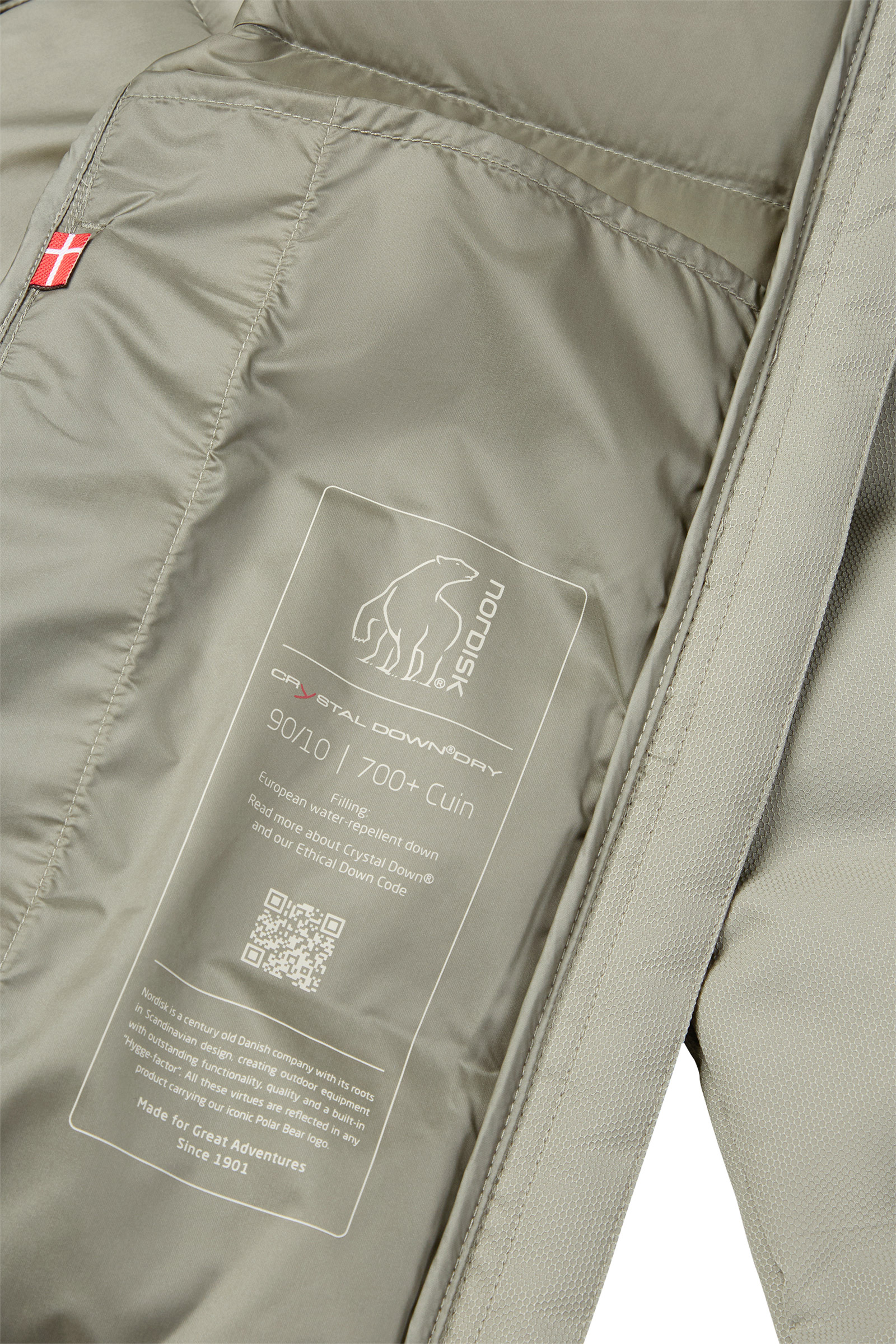 Moana Bonded Hardshell Down Jacket Dame