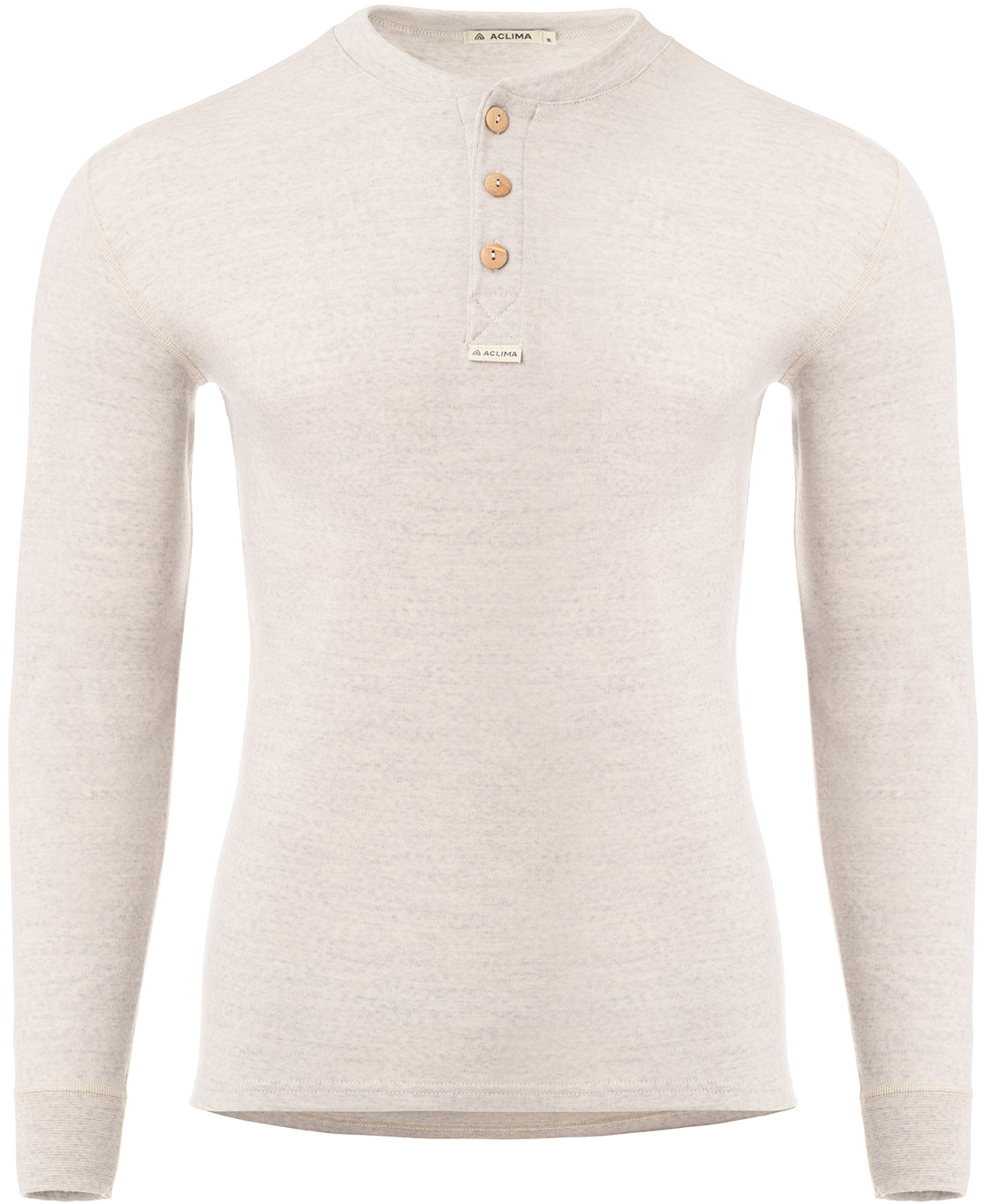 WarmWool Granddad Shirt Aclima herre