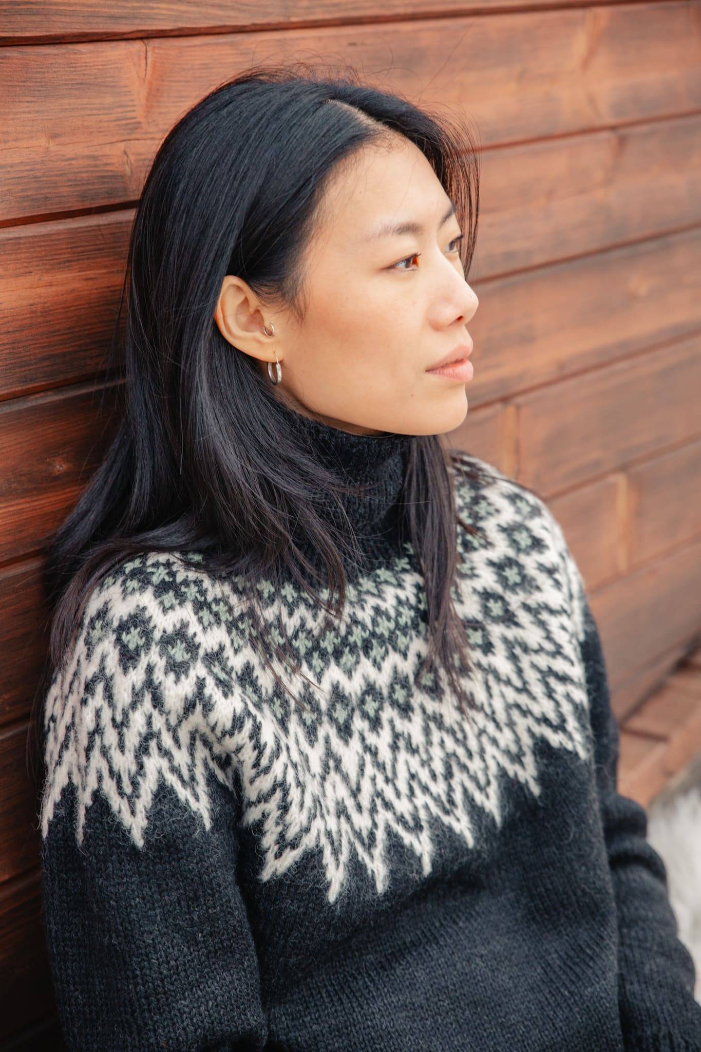 Che Che Sweater High Neck Dame