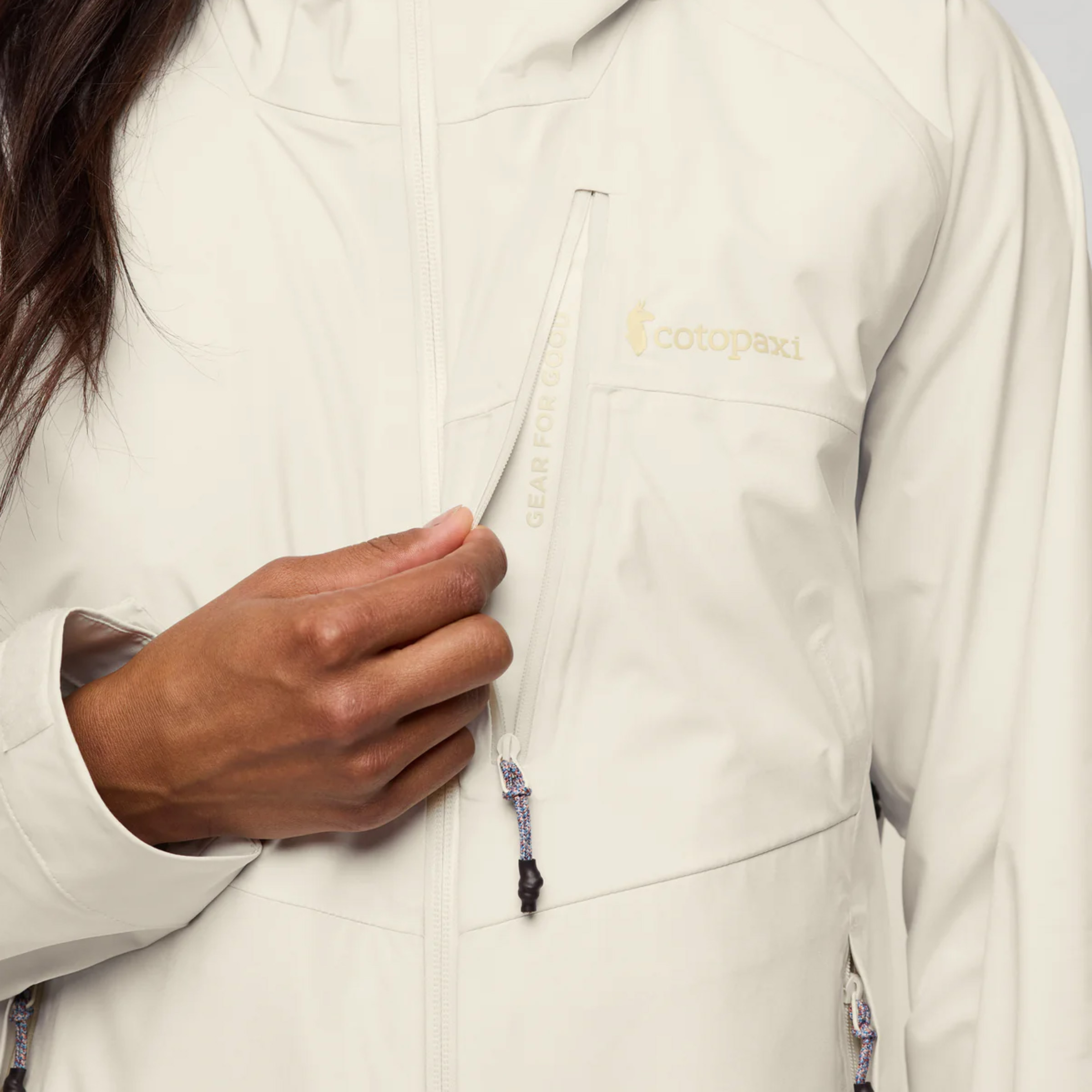 Impermeo 3L Hooded Shell Jacket Dame