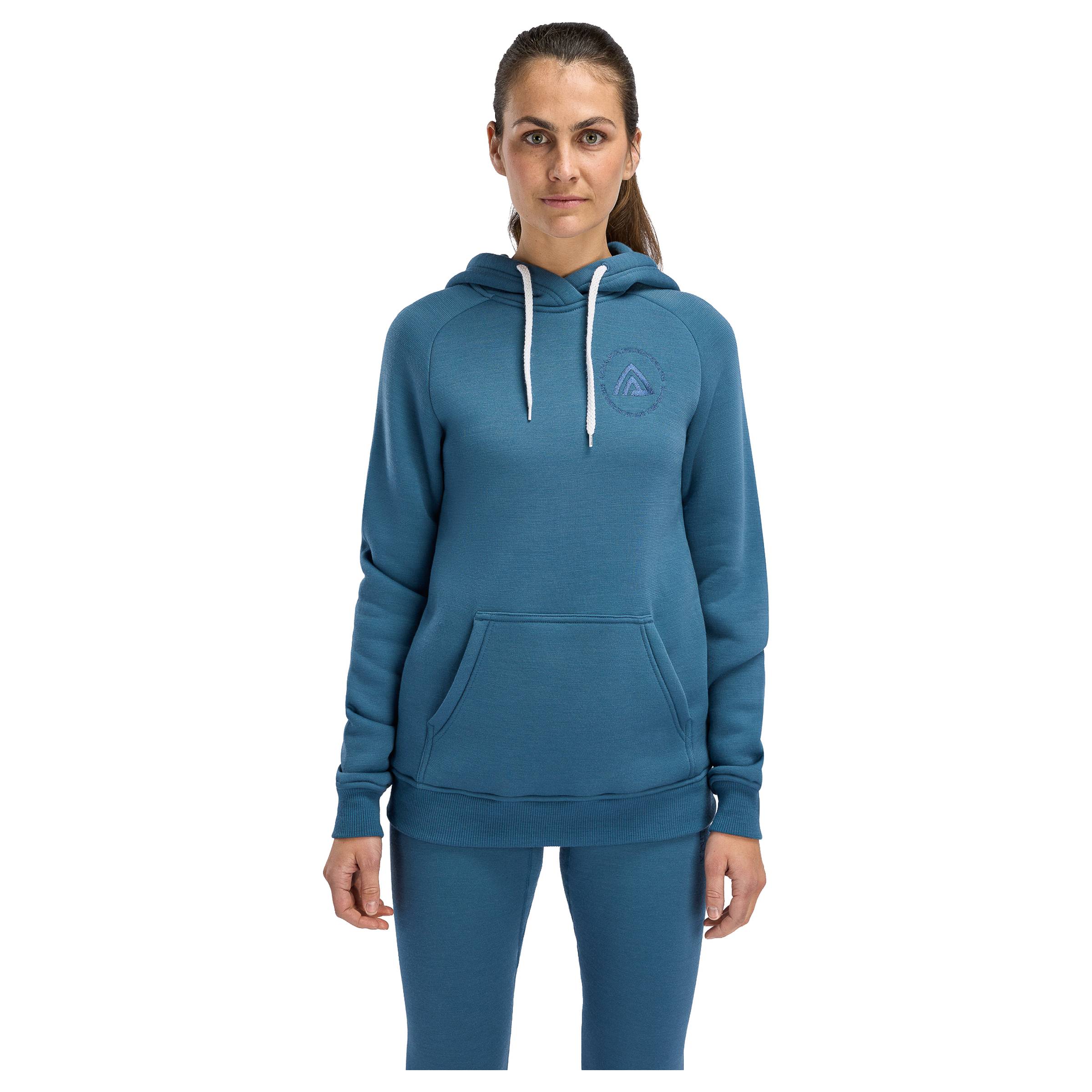 FleeceWool Hoodie Dame