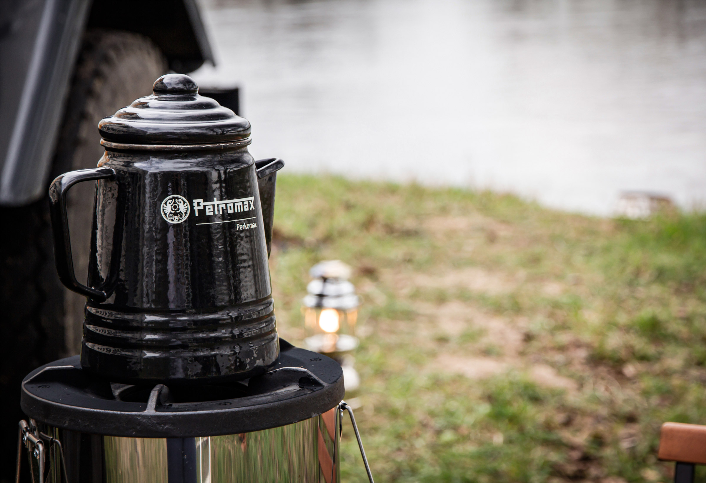 Perkomax Tea & Coffee Percolator, Black